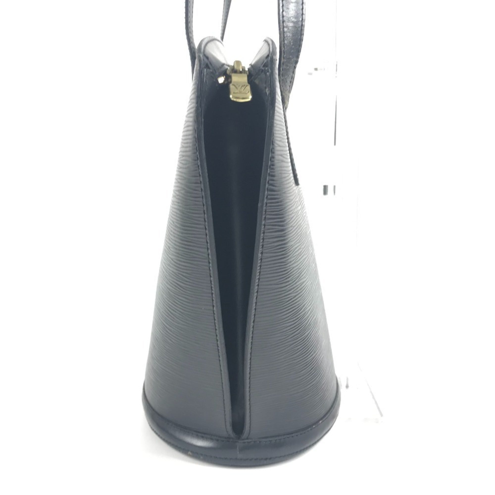Louis Vuitton Black Noir Epi Leather Shoulder Bag Tote Bag (Pre-Owned)