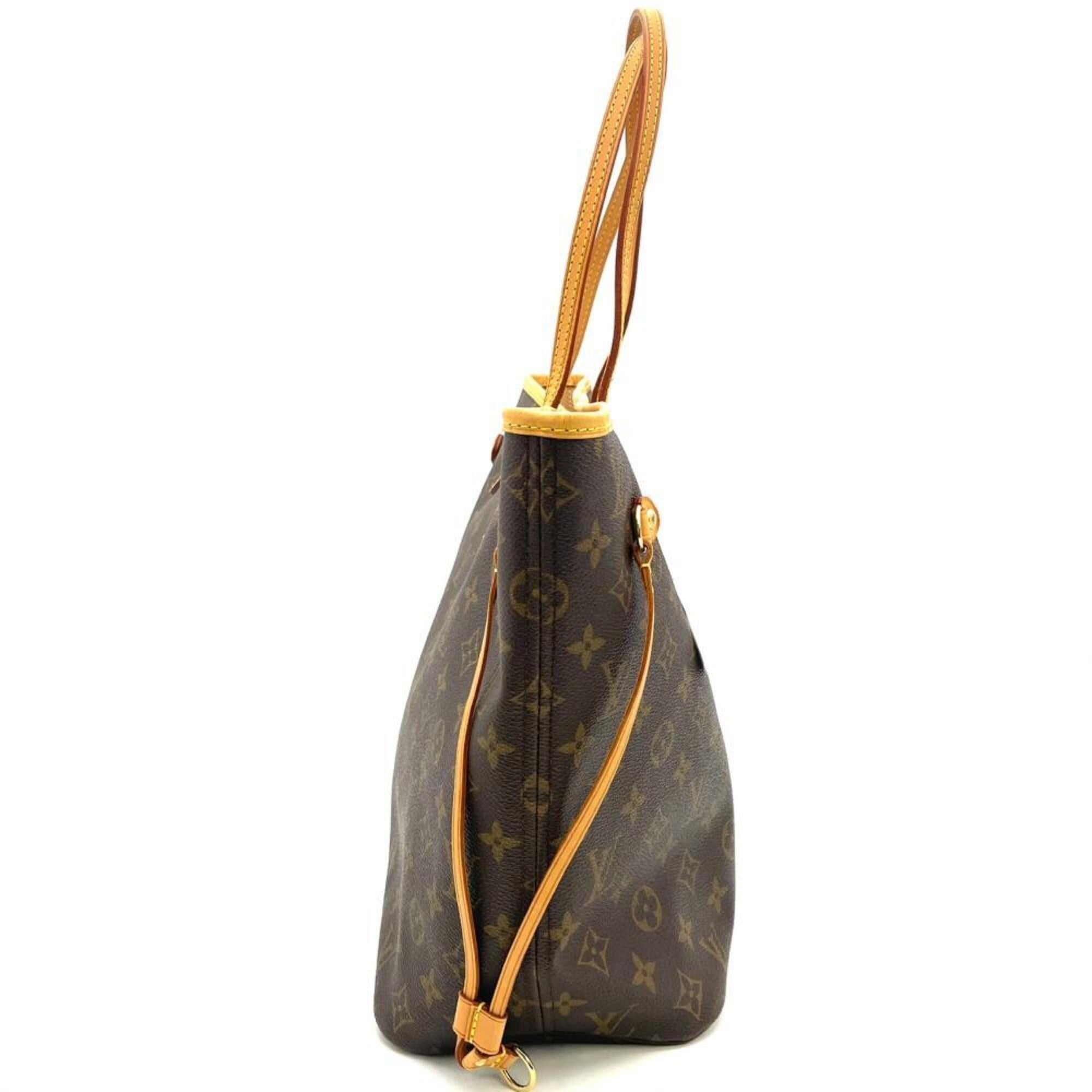 Louis Vuitton Brown Monogram Canvas Tote Bag (Pre-Owned)