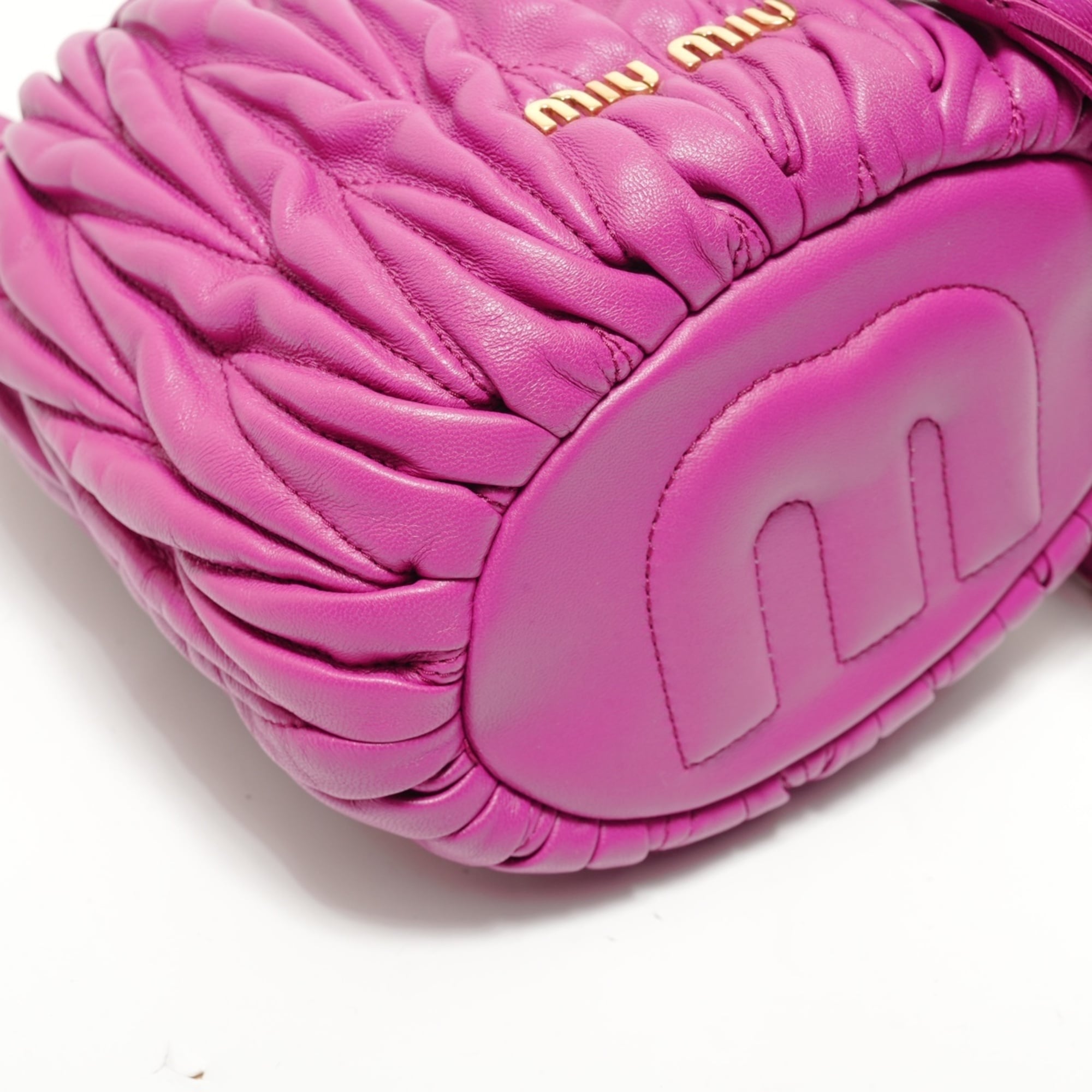 Miu Miu Purple Shoulder Bag (Pre-Owned)
