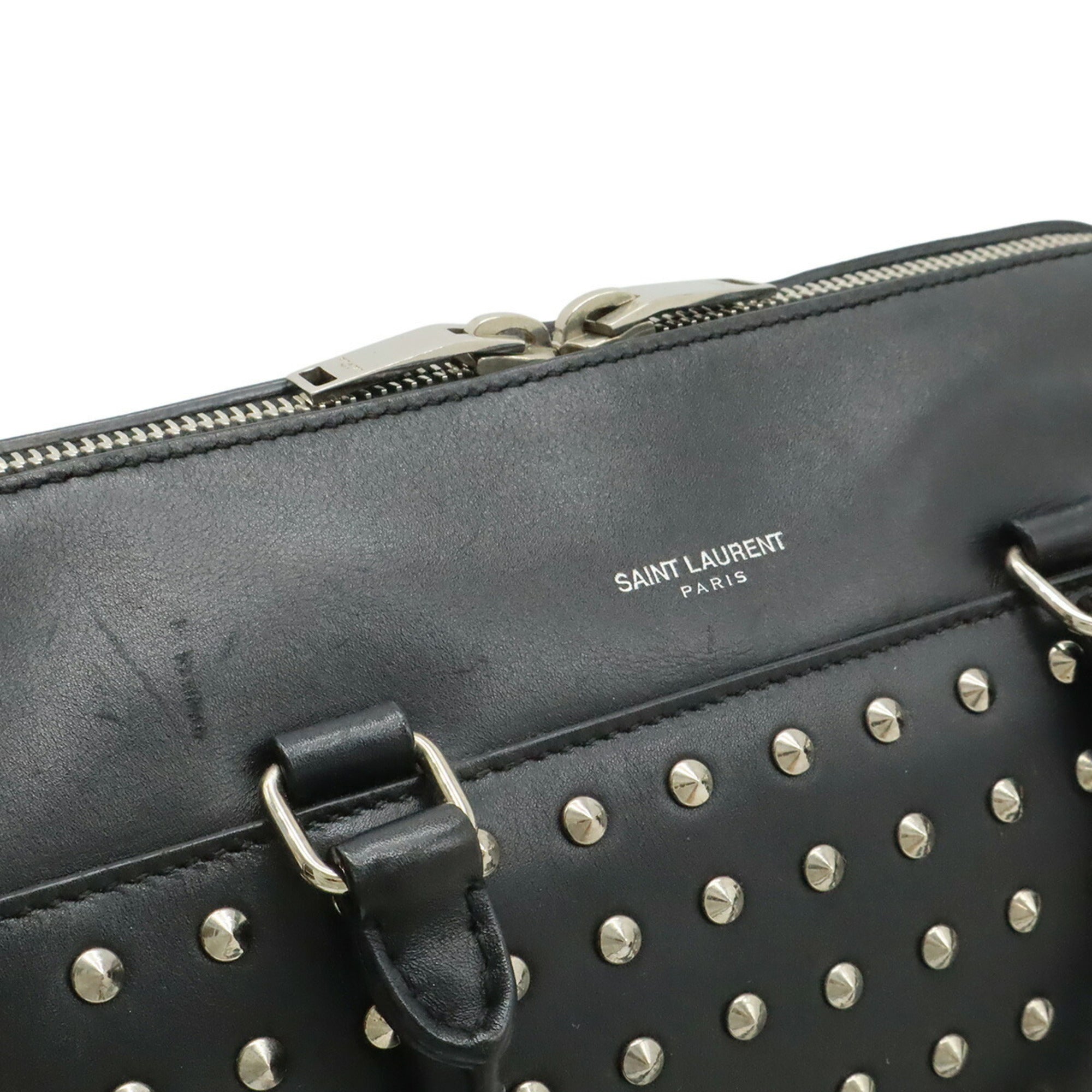 Yves Saint Laurent Black Leather Handbag (Pre-Owned)
