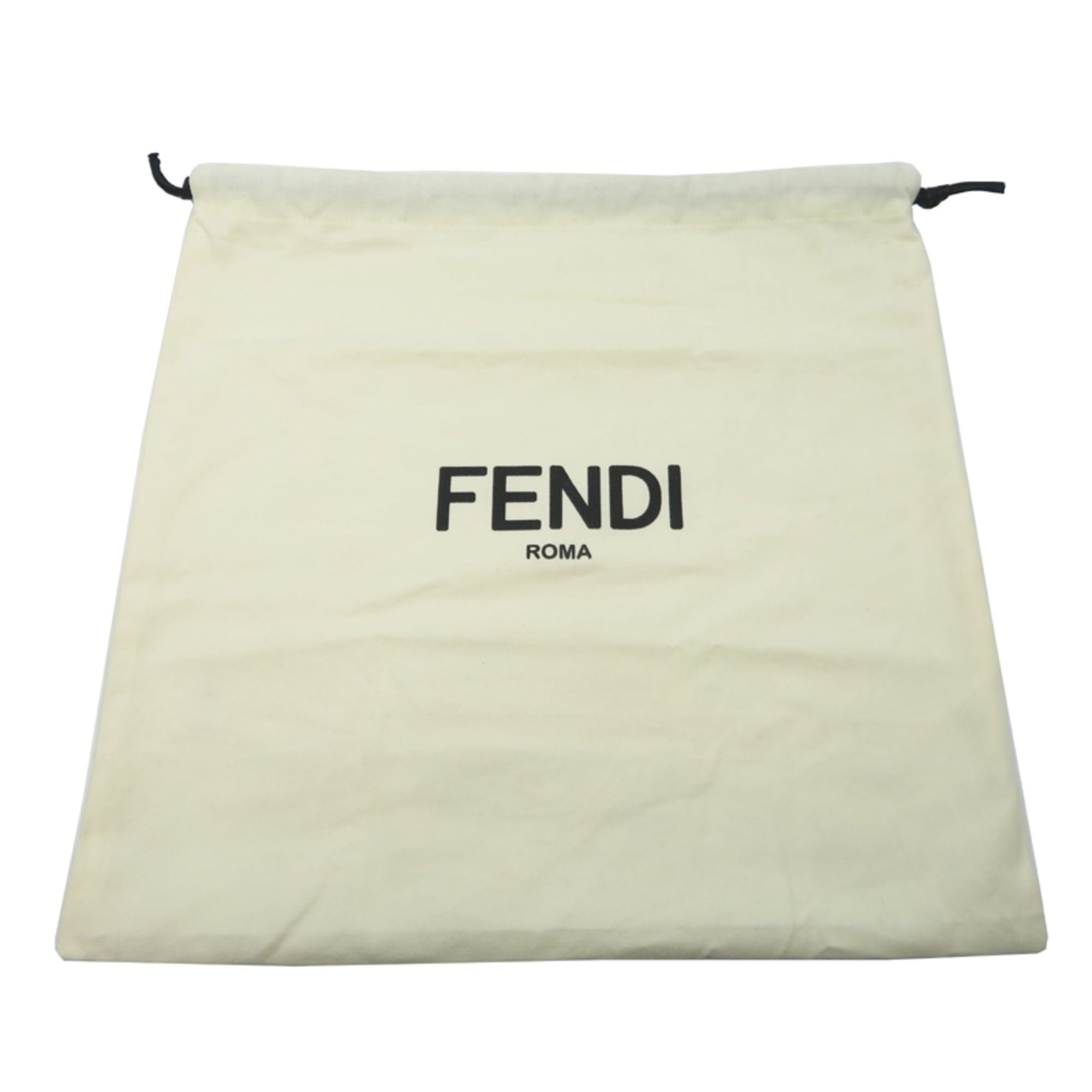Fendi Navy Leather Clutch Bag (Pre-Owned)