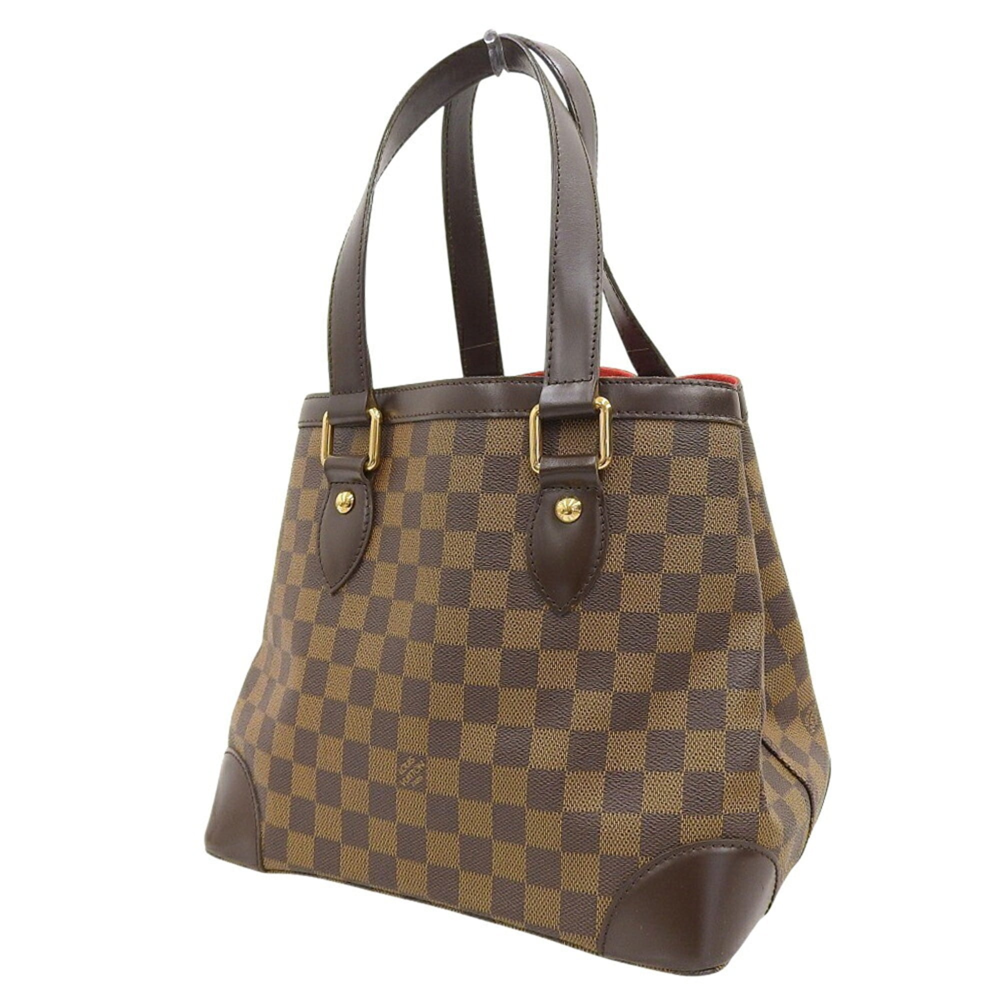 Louis Vuitton Damier Canvas Ebene Pvc Handbag Tote Bag (Pre-Owned)
