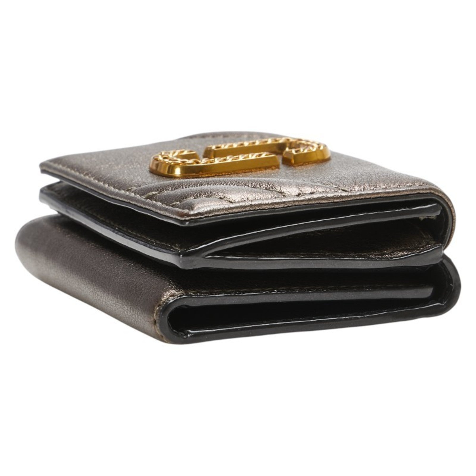 Marc Jacobs Leather Wallet (Tri-Fold) (Pre-Owned)
