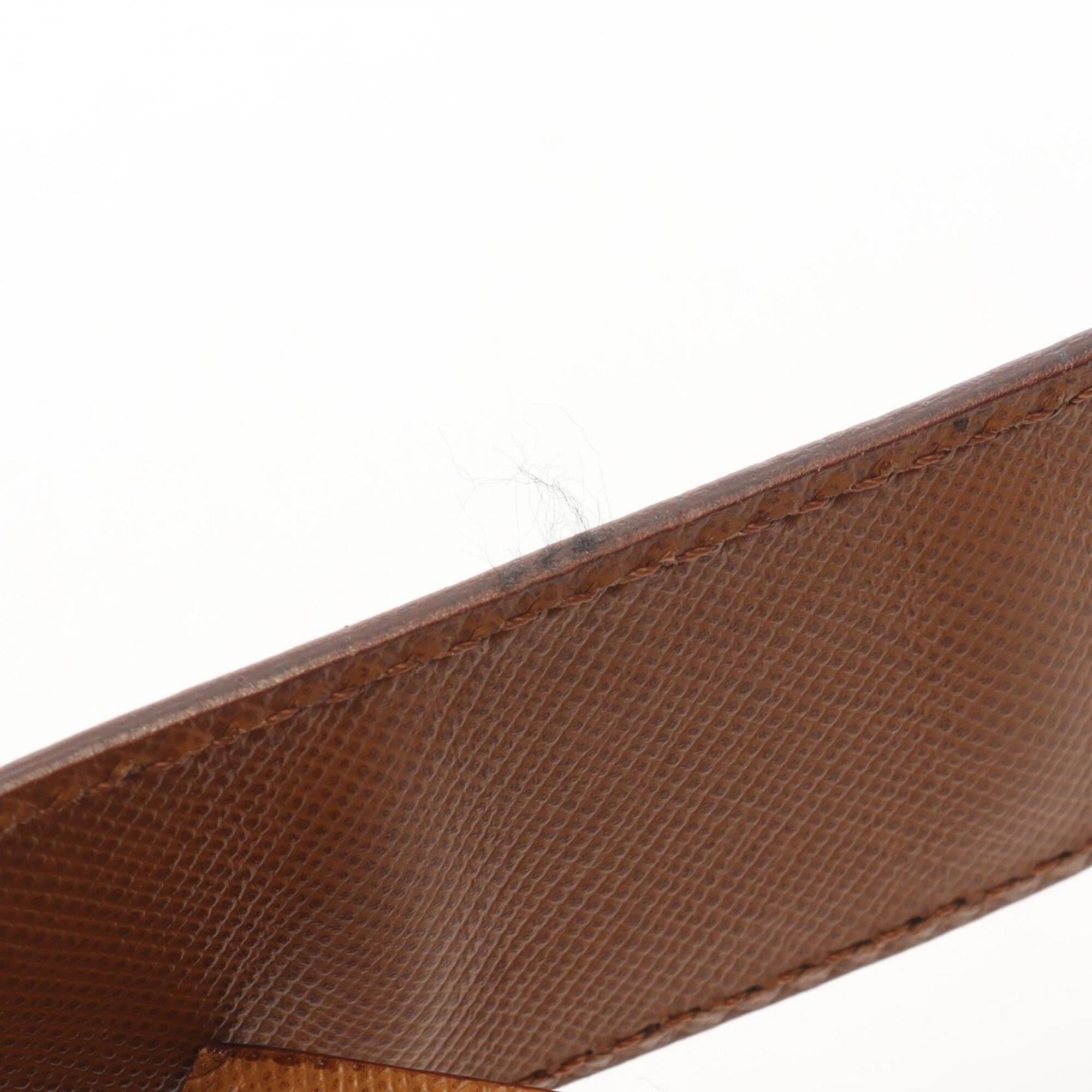 Celine Brown Leather Handbag Shoulder Bag (Pre-Owned)