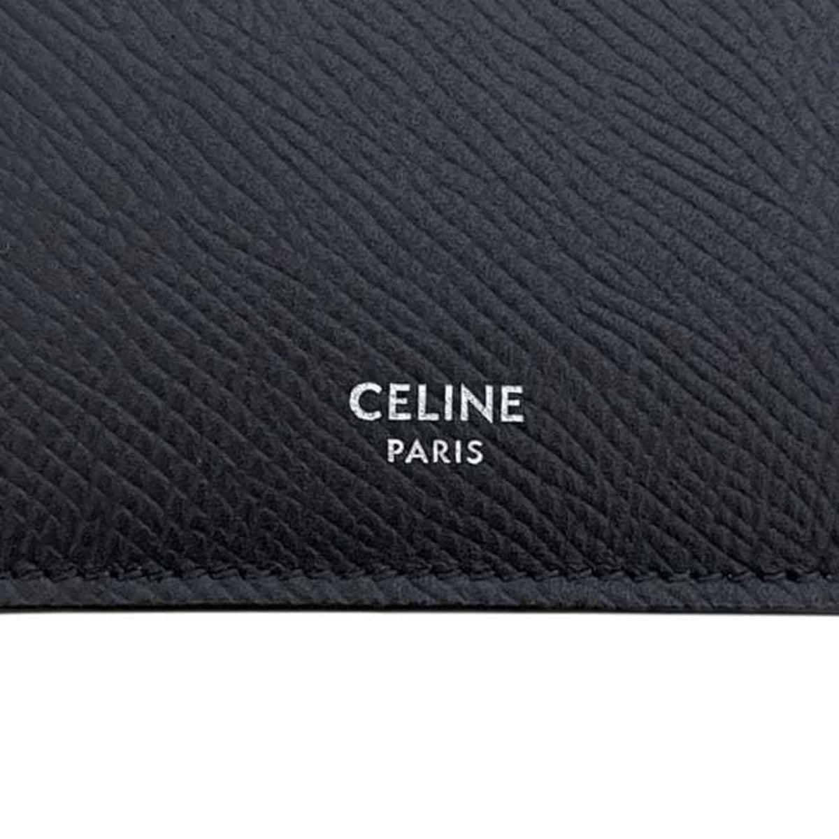 Celine Black Leather Coin Purse/Coin Case (Pre-Owned)