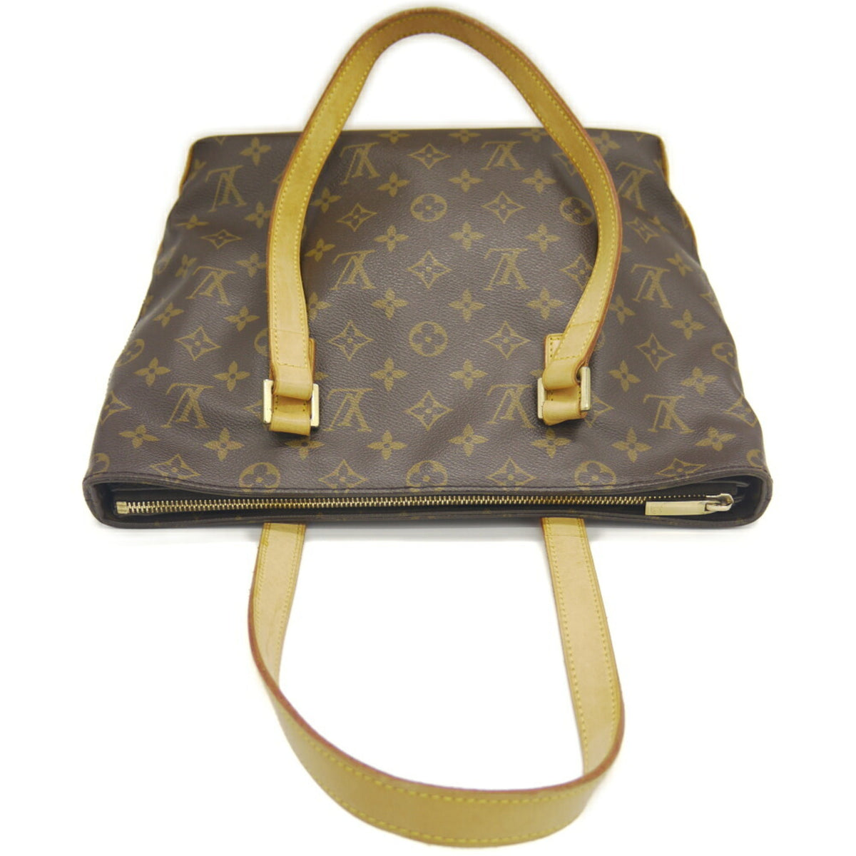 Louis Vuitton Brown Monogram Shoulder Bag Tote Bag (Pre-Owned)