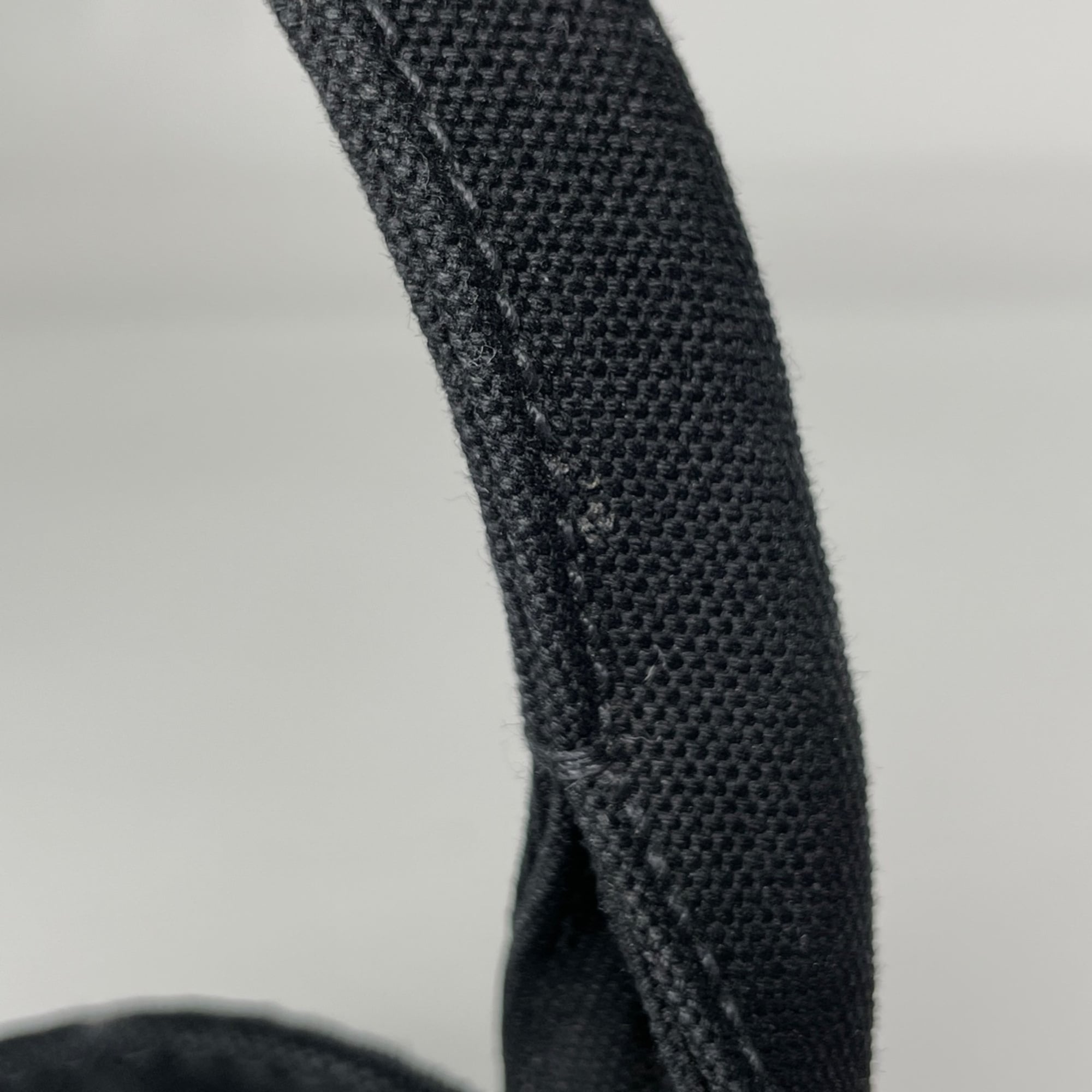 Prada Black Canvas Tote Bag (Pre-Owned)