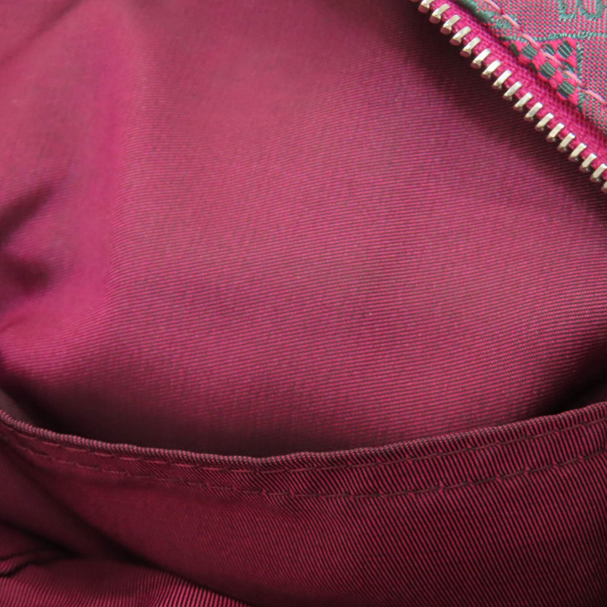 Longchamp Pink Nylon Handbag (Pre-Owned)