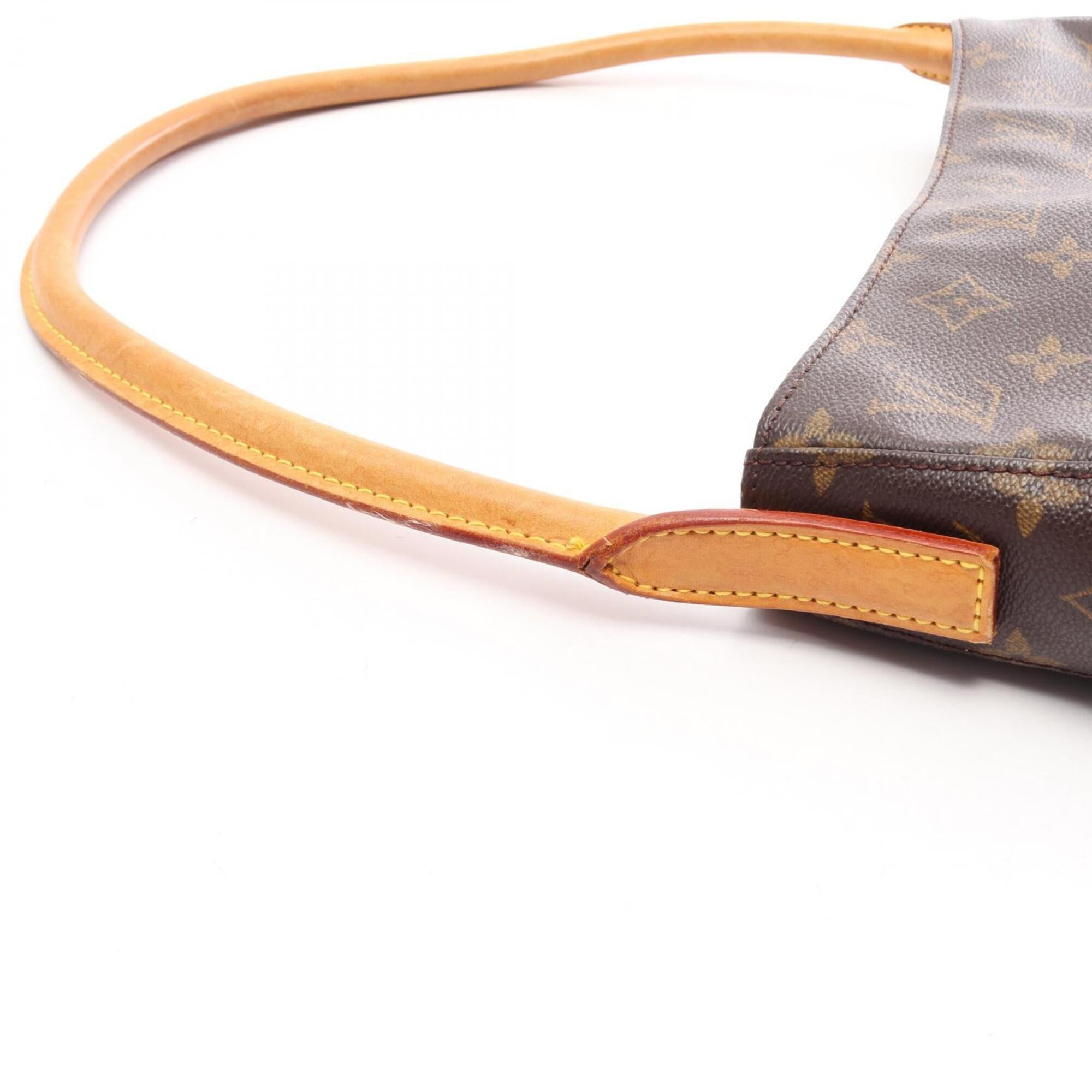 Louis Vuitton Brown Pvc Leather Handbag Shoulder Bag (Pre-Owned)