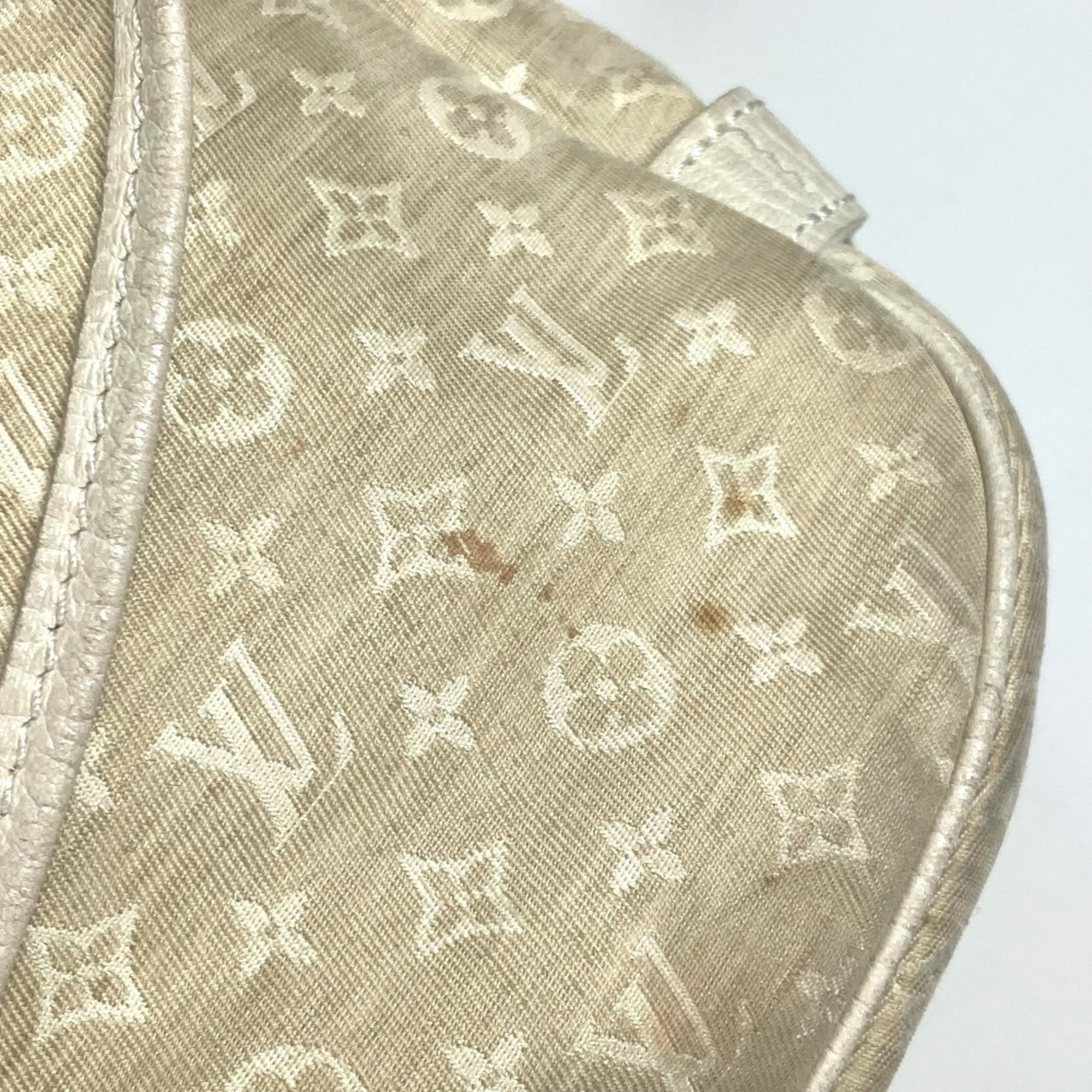 Louis Vuitton Monogram Mini Lin Beige Dune Monogram Mini Lin Shoulder Bag (Pre-Owned)
