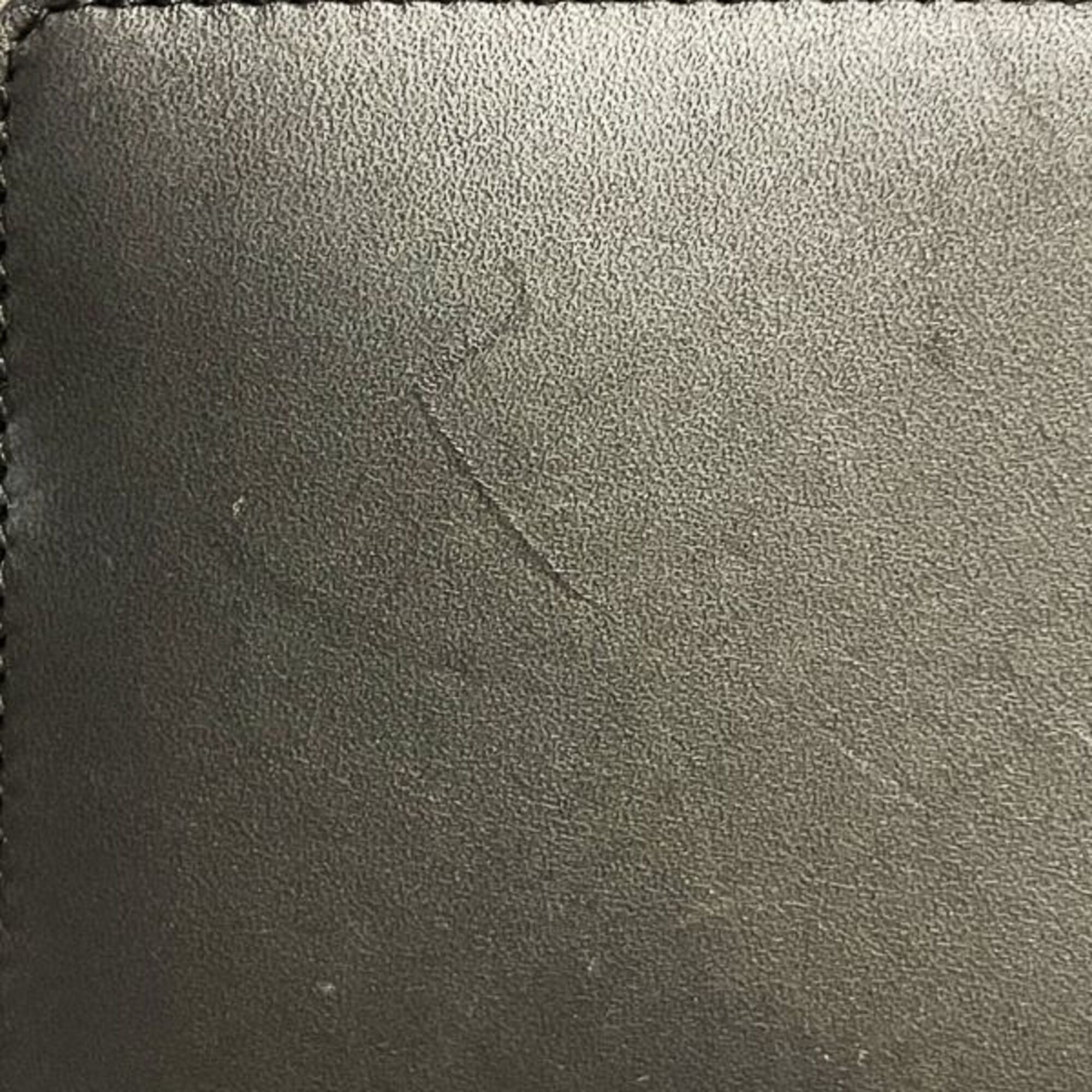 Gucci Black Leather Long Wallet (Bi-Fold) (Pre-Owned)
