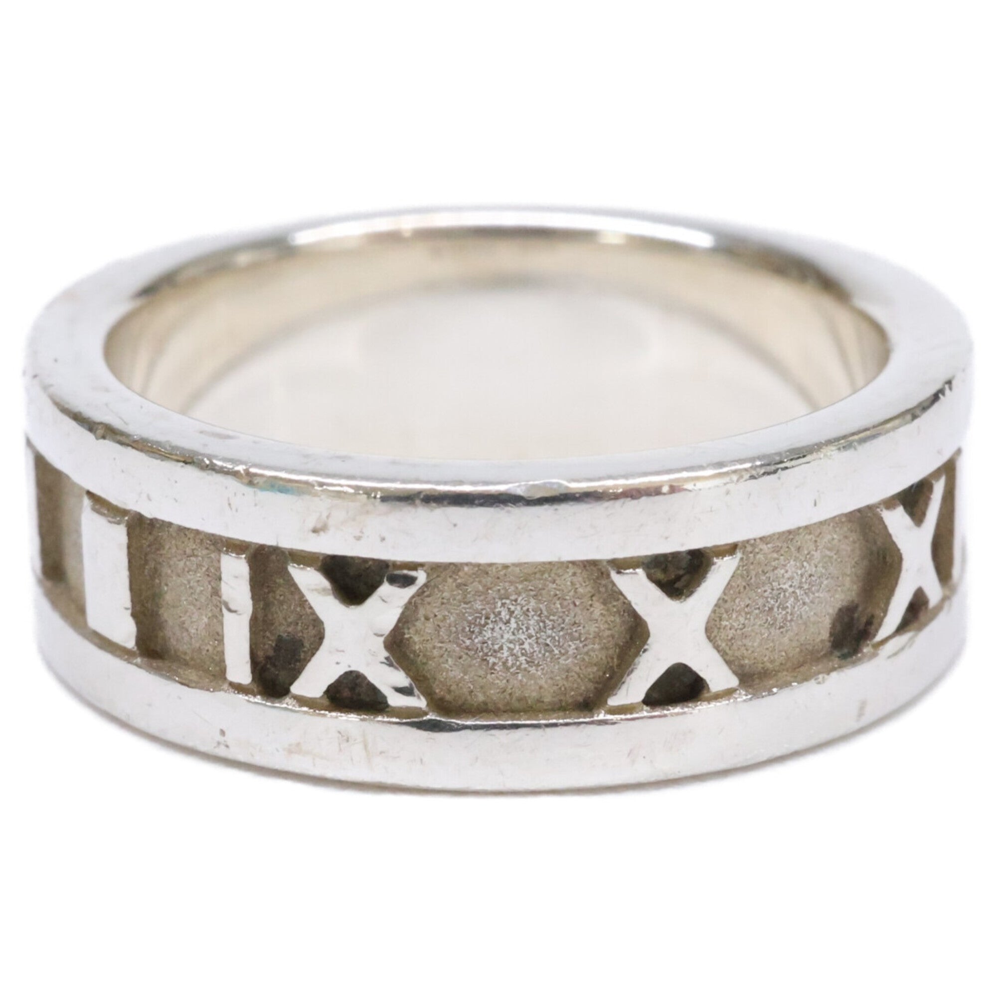 Tiffany Silver Silver 925 Band Ring (Pre-Owned)