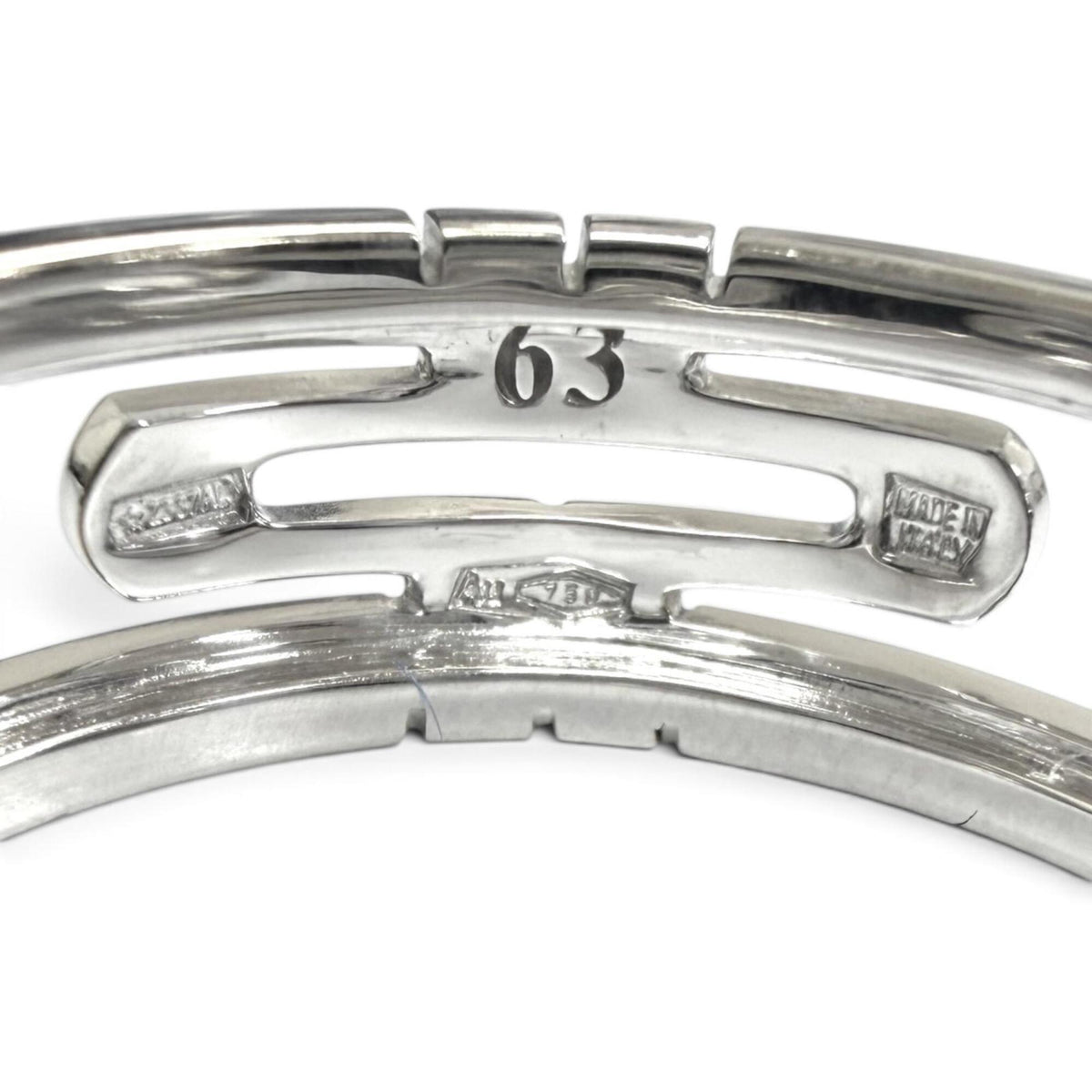 Bvlgari White Gold White Gold (18K) Band Ring (Pre-Owned)