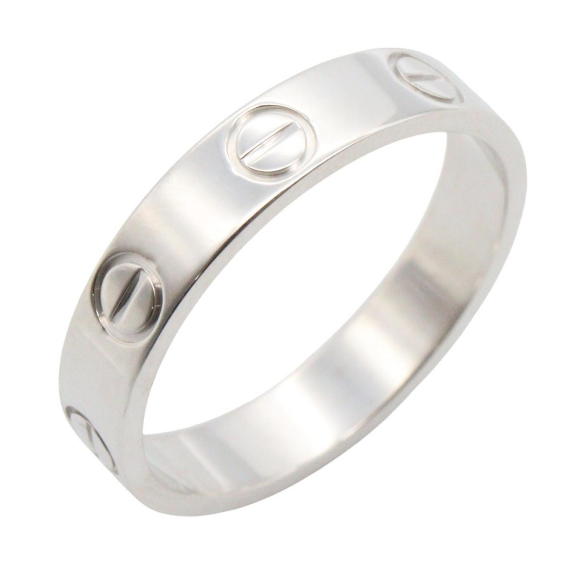 Cartier White Gold White Gold (18K) Band Ring (Pre-Owned)