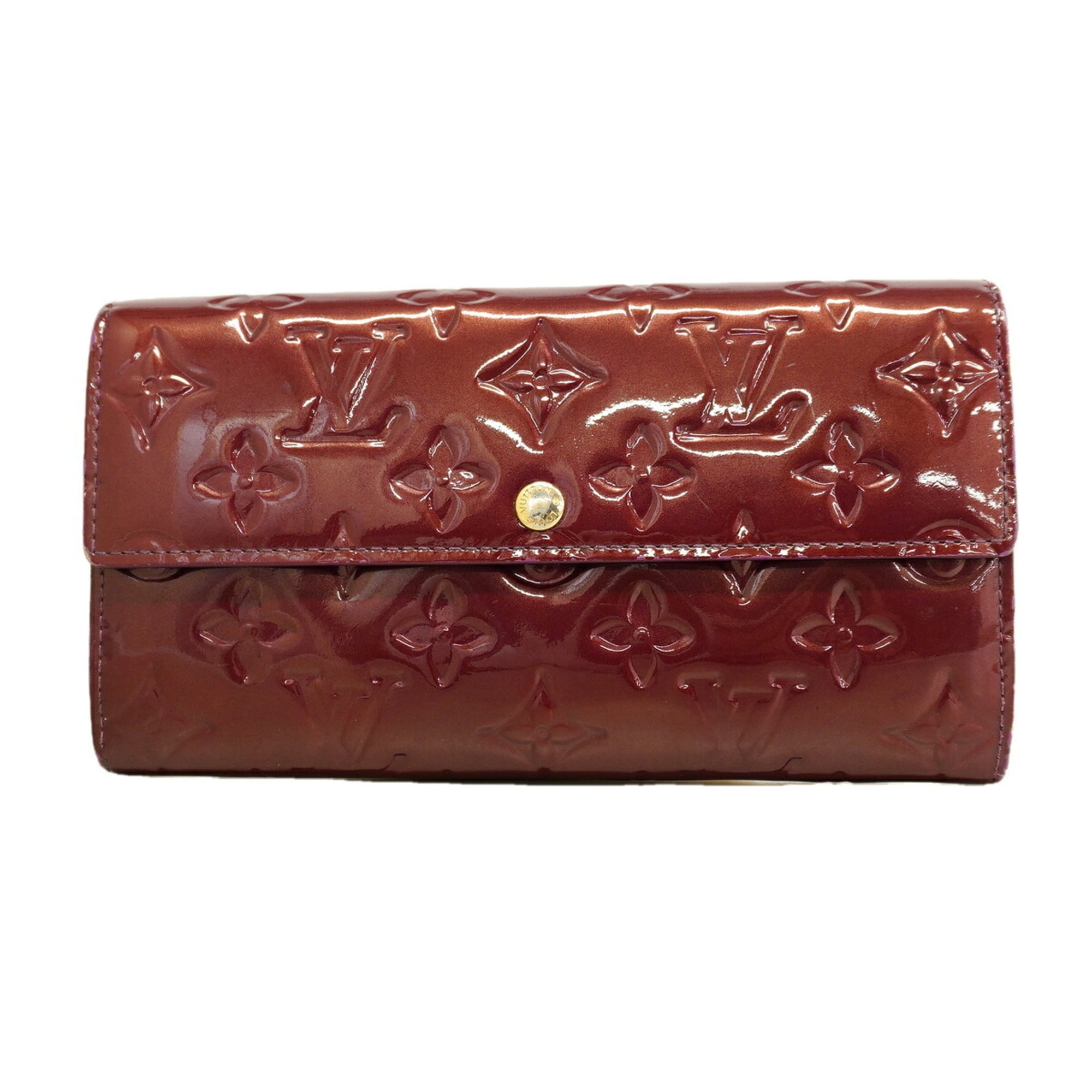 Louis Vuitton Violet Long Wallet (Bi-Fold) (Pre-Owned)