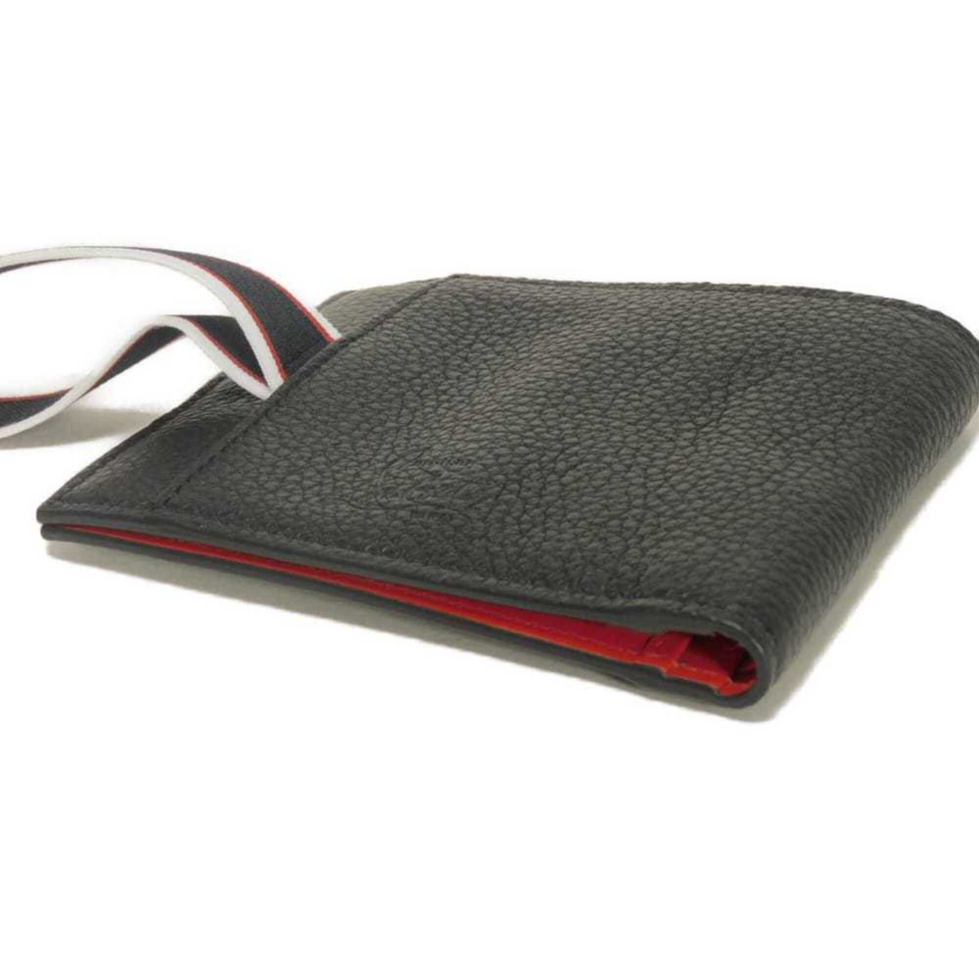 Christian Louboutin Black Leather Wallet (Bi-Fold) (Pre-Owned)