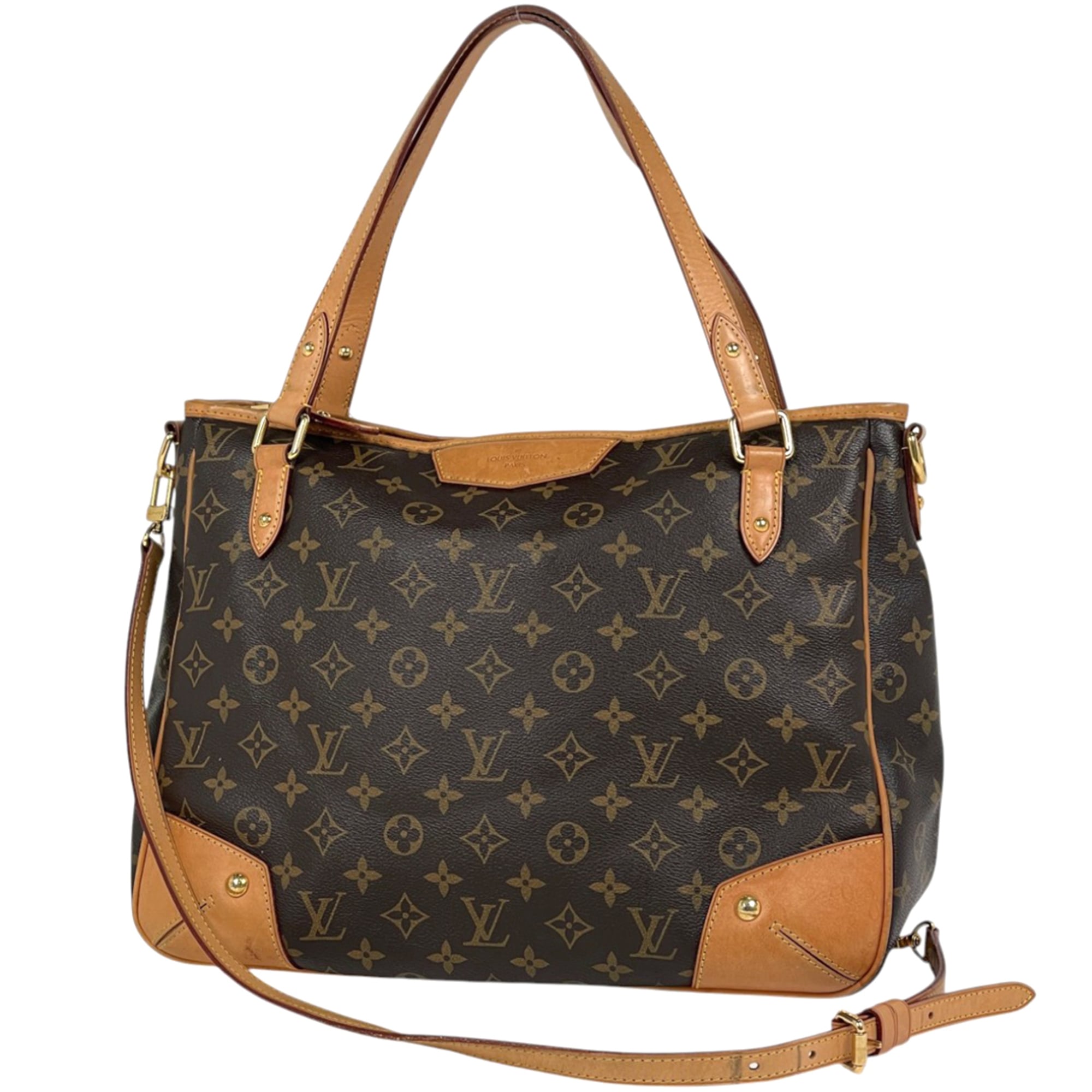 Louis Vuitton Brown Monogram Monogram Shoulder Bag Tote Bag (Pre-Owned)