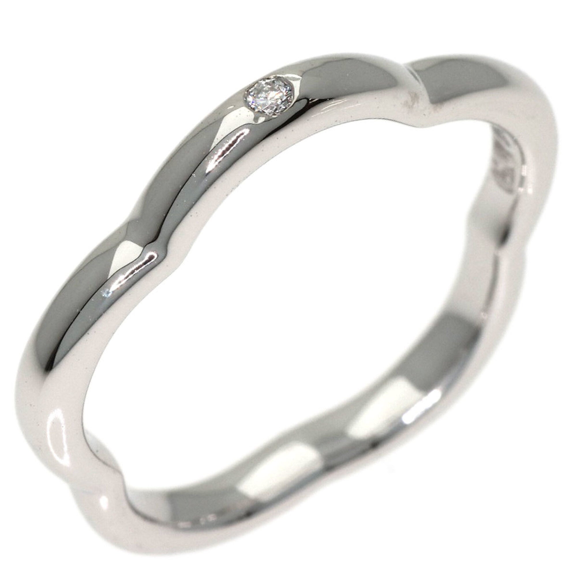 Chanel White Gold (18K) Band Ring (Pre-Owned)