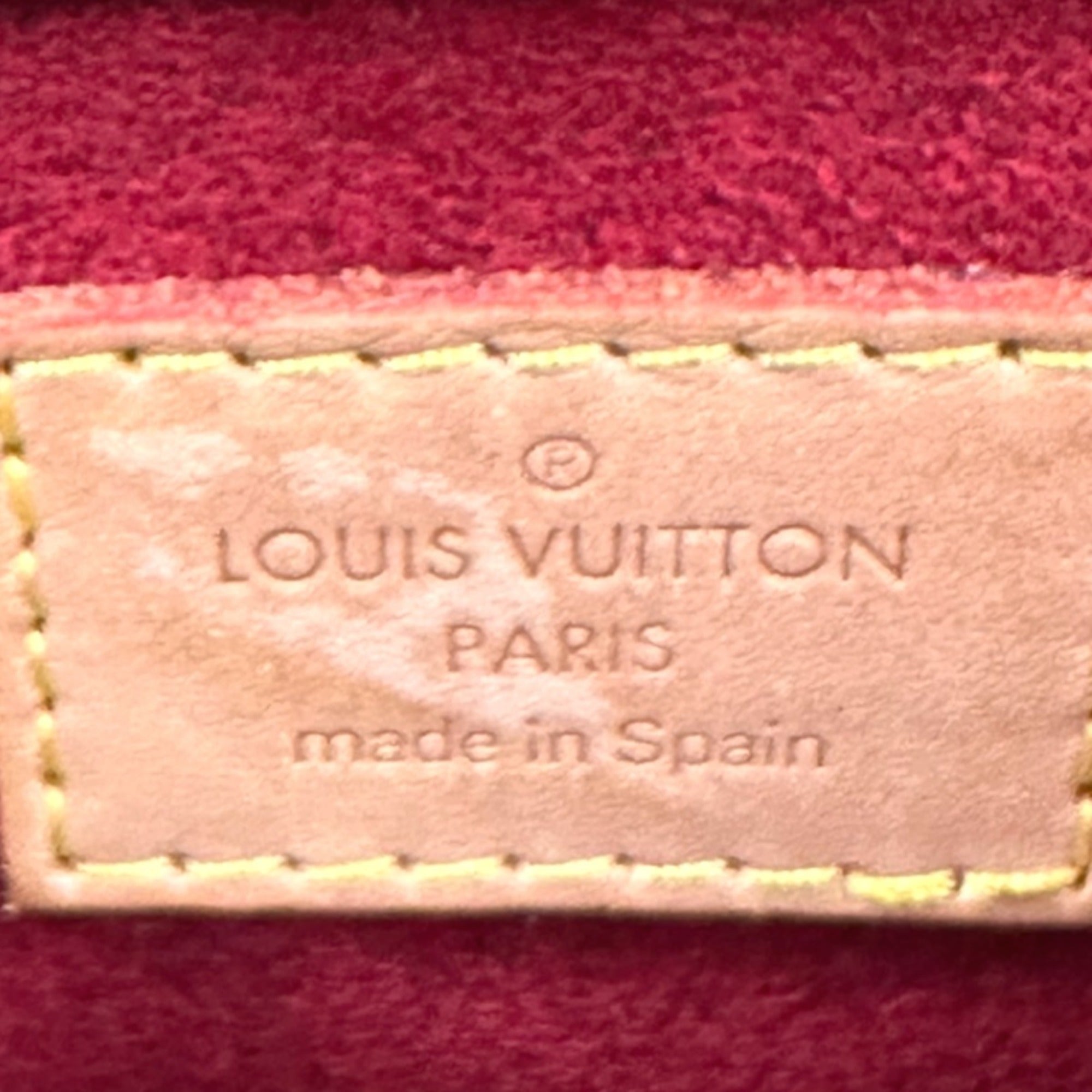 Louis Vuitton Brown Monogram Canvas Shoulder Bag (Pre-Owned)