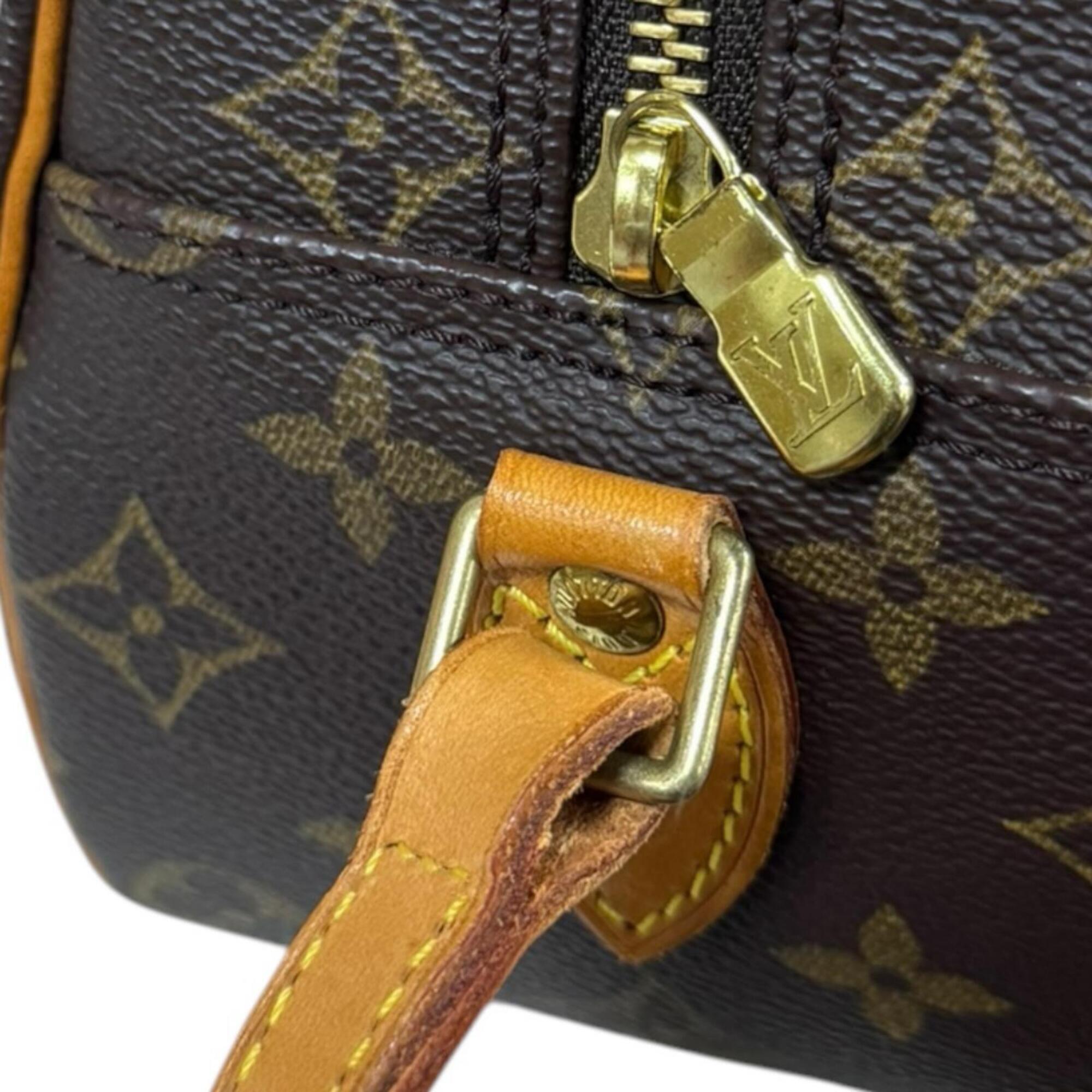 Louis Vuitton Monogram Brown Galle Monogram Monogram Shoulder Bag (Pre-Owned)