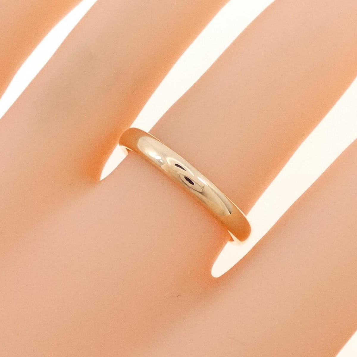 Tiffany Pink Gold (18K) Band Ring (Pre-Owned)
