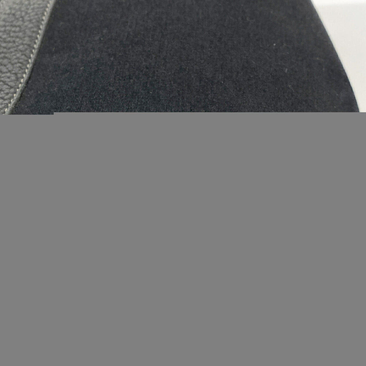 Hermes Black Toile Officier Tote Bag (Pre-Owned)
