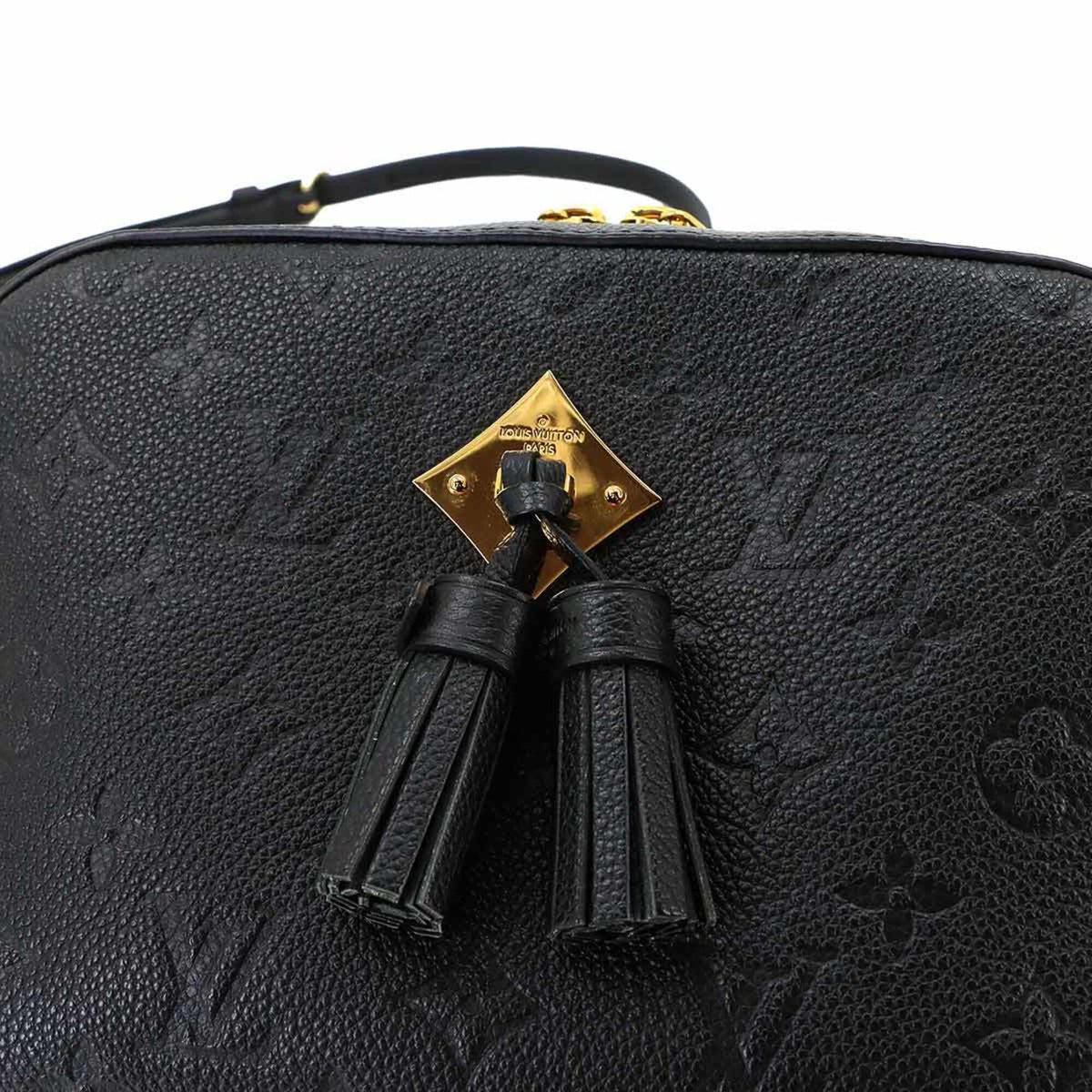 Louis Vuitton Black Noir Monogram Empreinte Handbag Shoulder Bag (Pre-Owned)