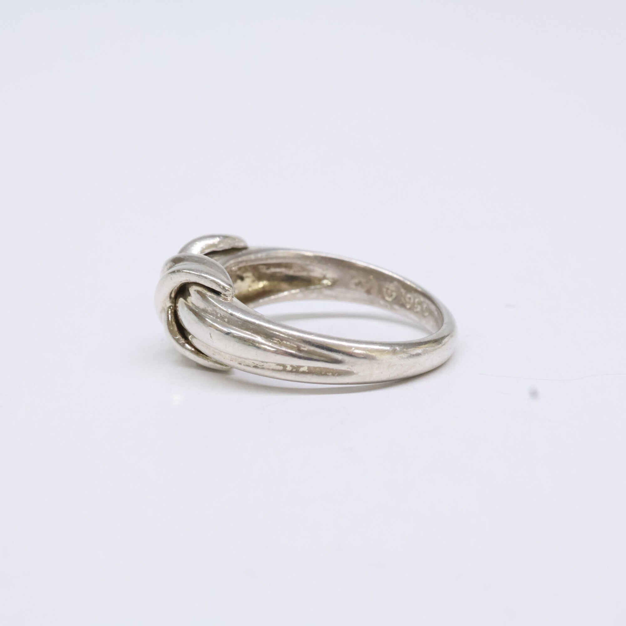 Tiffany Silver Silver 925 Band Ring (Pre-Owned)