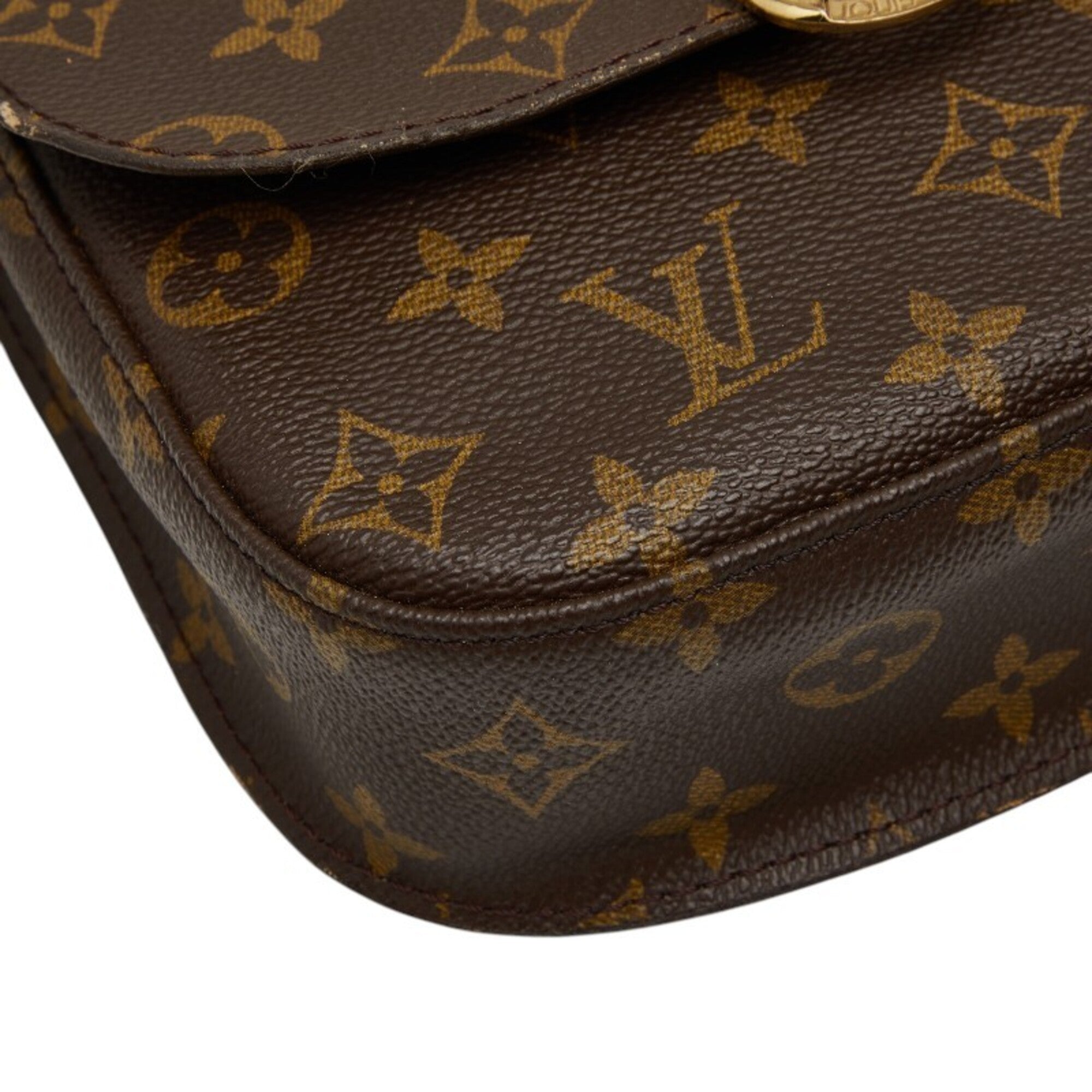 Louis Vuitton Brown Pvc Leather Shoulder Bag (Pre-Owned)