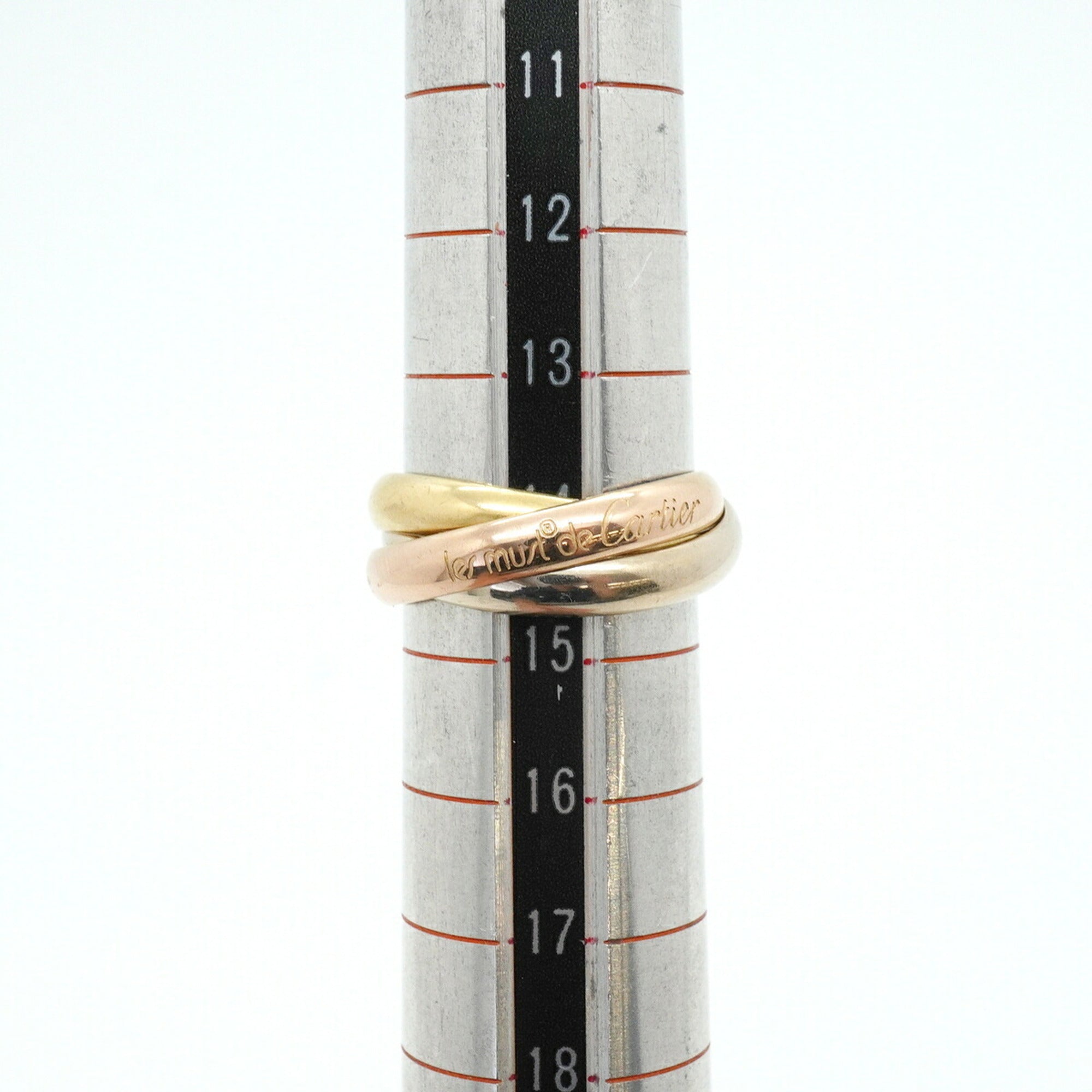Cartier Yellow Gold (18K) Pink Gold (18K) White Gold (18K) Band Ring (Pre-Owned)
