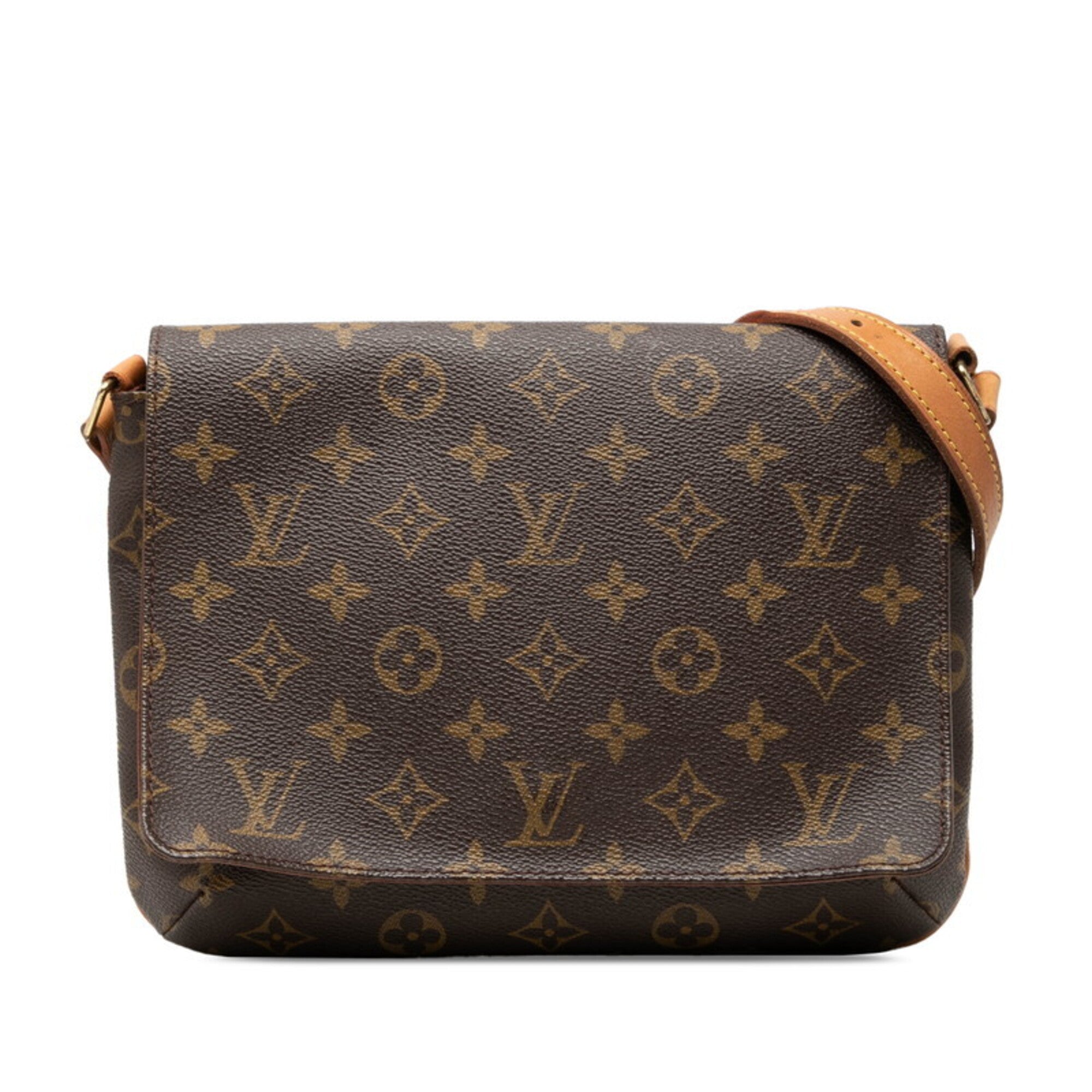 Louis Vuitton Monogram Brown Pvc Leather Shoulder Bag (Pre-Owned)