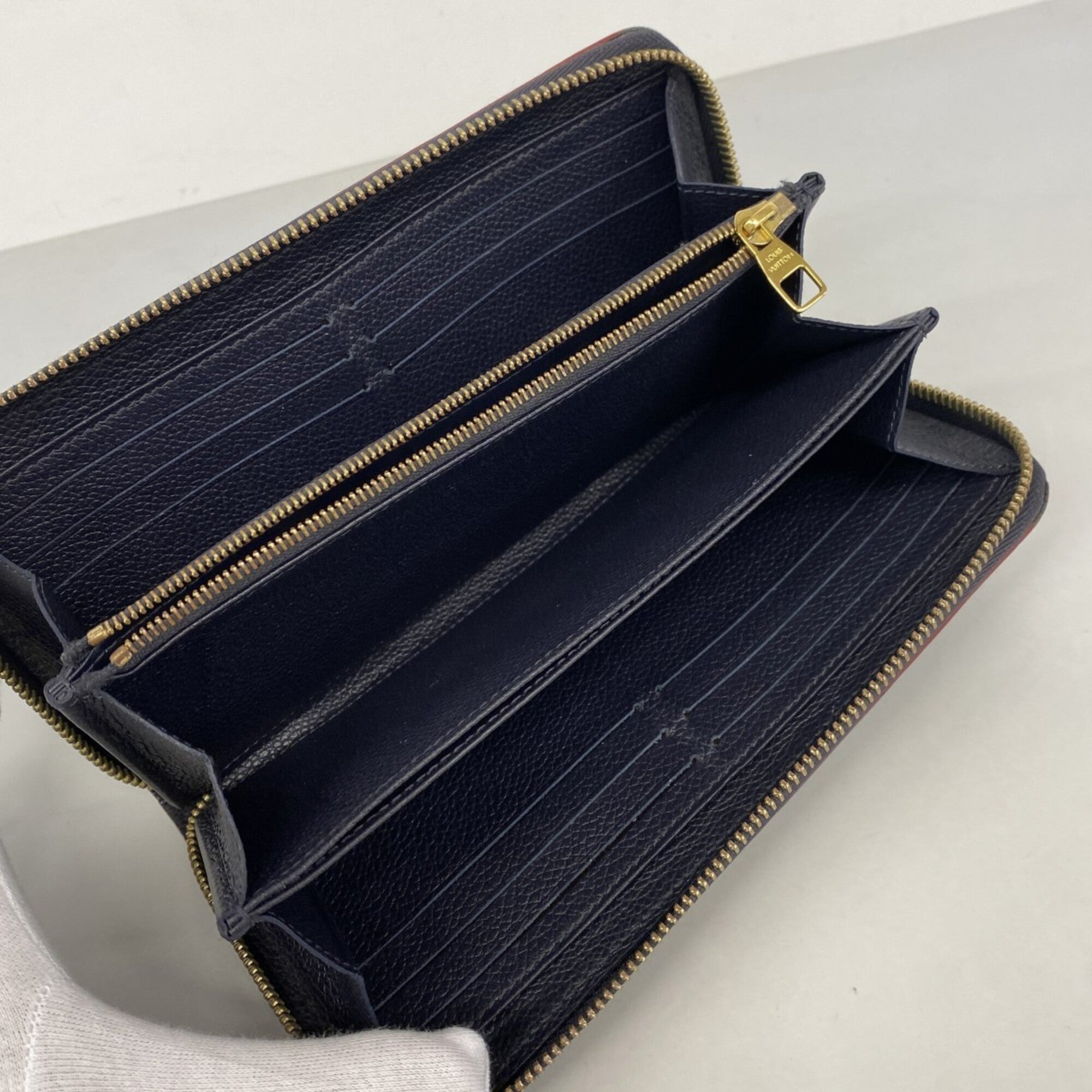 Louis Vuitton Marine Rouge Long Wallet (Bi-Fold) (Pre-Owned)
