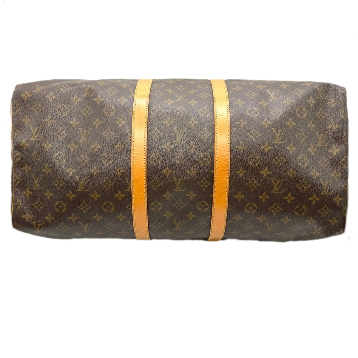 Louis Vuitton Brown Monogram Canvas Boston Bag (Pre-Owned)