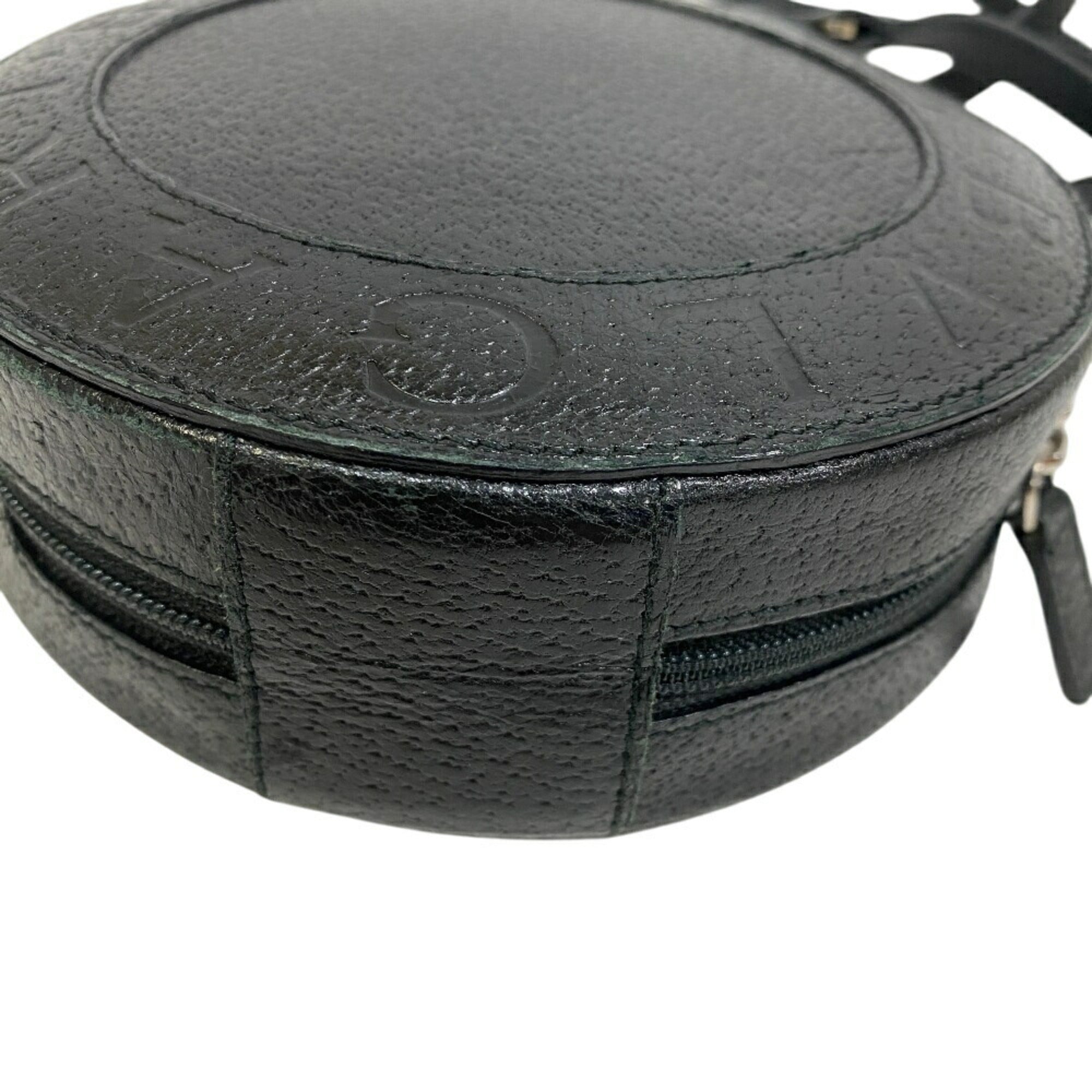 Bvlgari Black Leather Shoulder Bag (Pre-Owned)