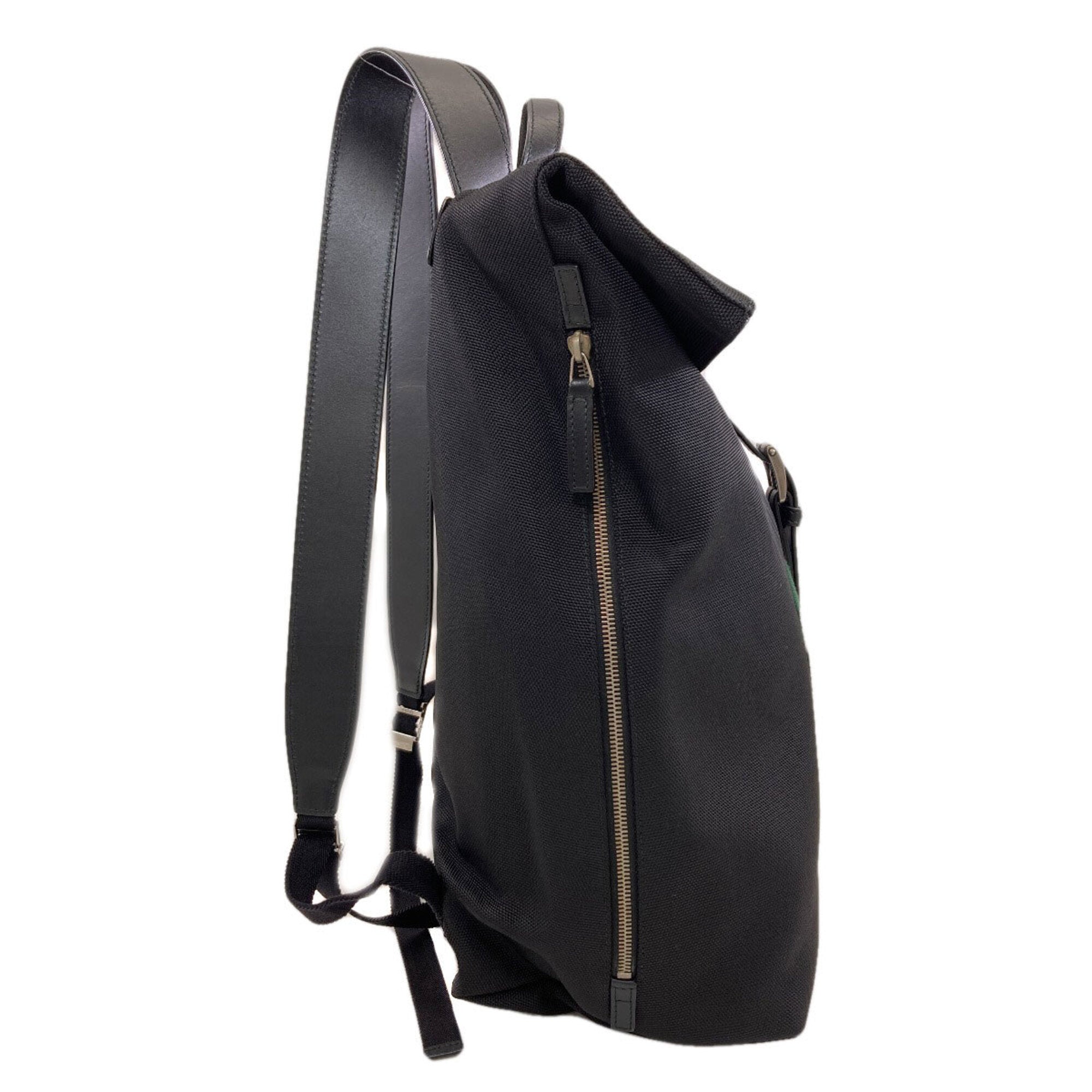 Gucci Black Canvas Backpack (Pre-Owned)