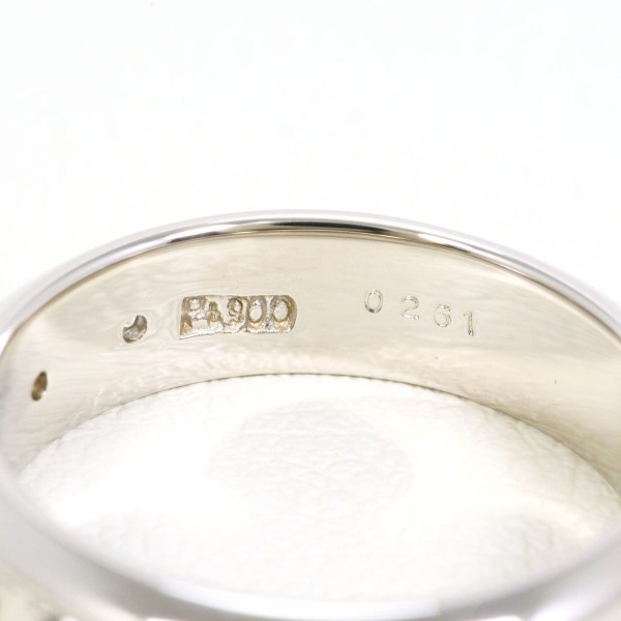 Unbranded Platinum Platinum 900 Band Ring (Pre-Owned)