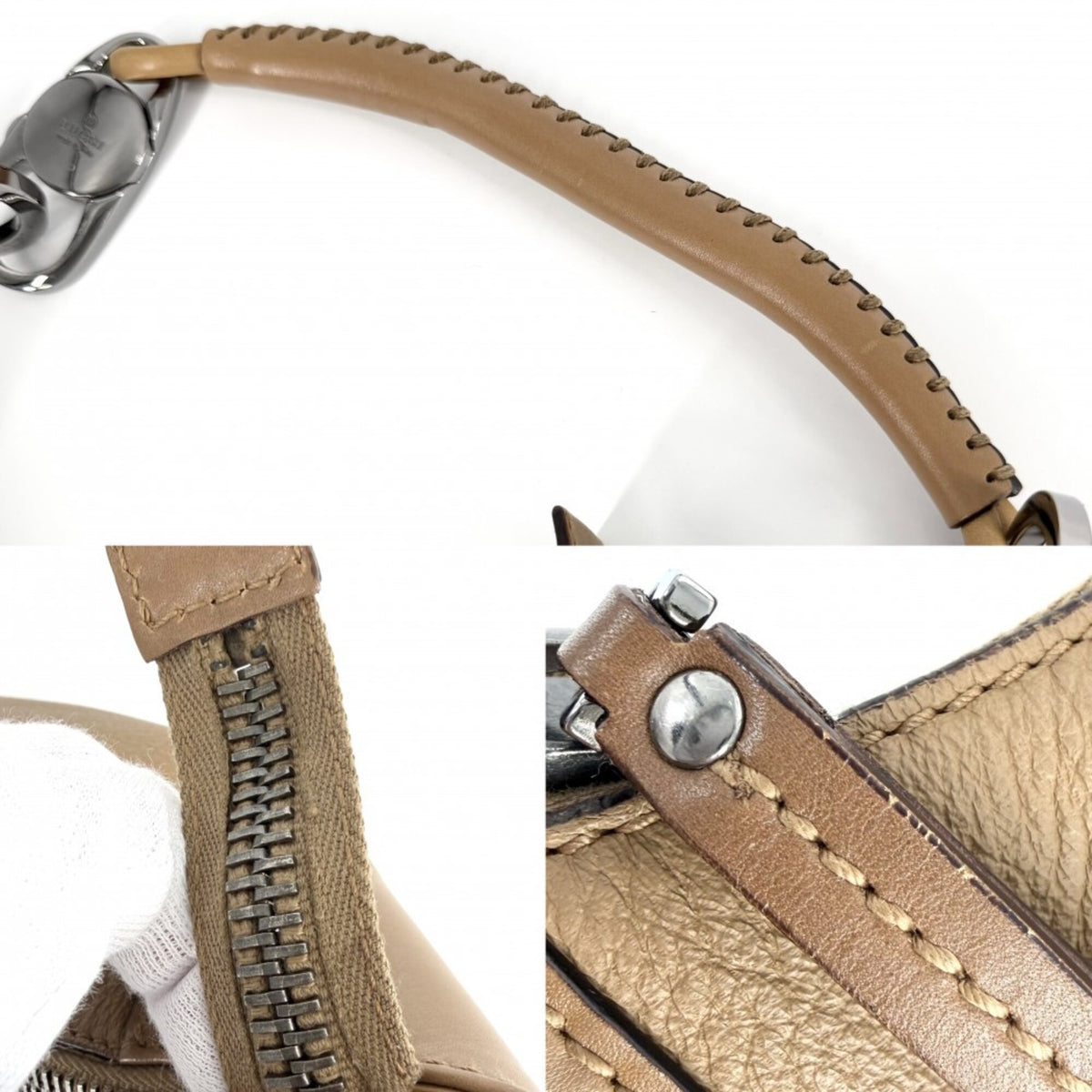 Gucci Brown Gg Supreme Leather Handbag (Pre-Owned)