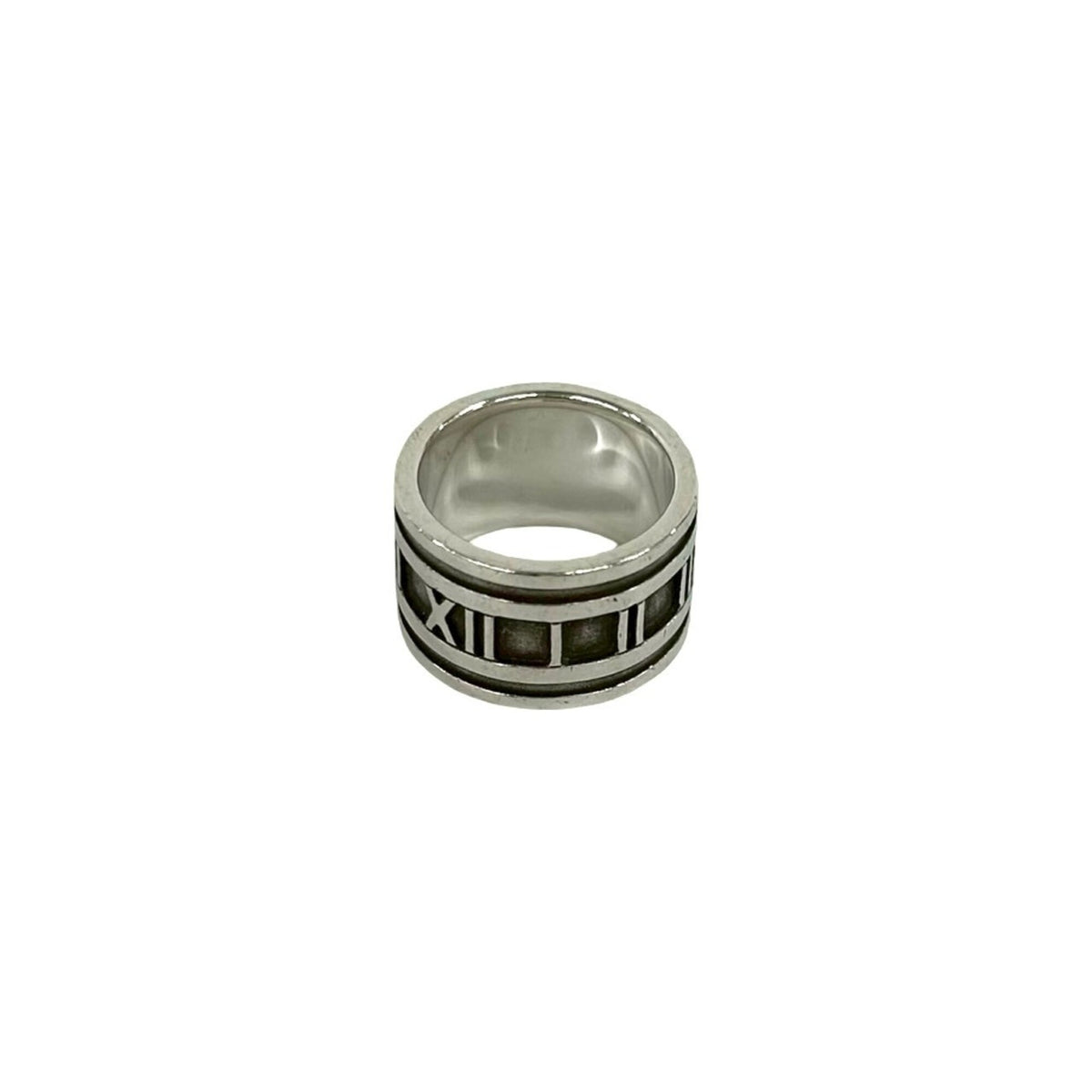 Tiffany Silver Silver 925 Band Ring (Pre-Owned)
