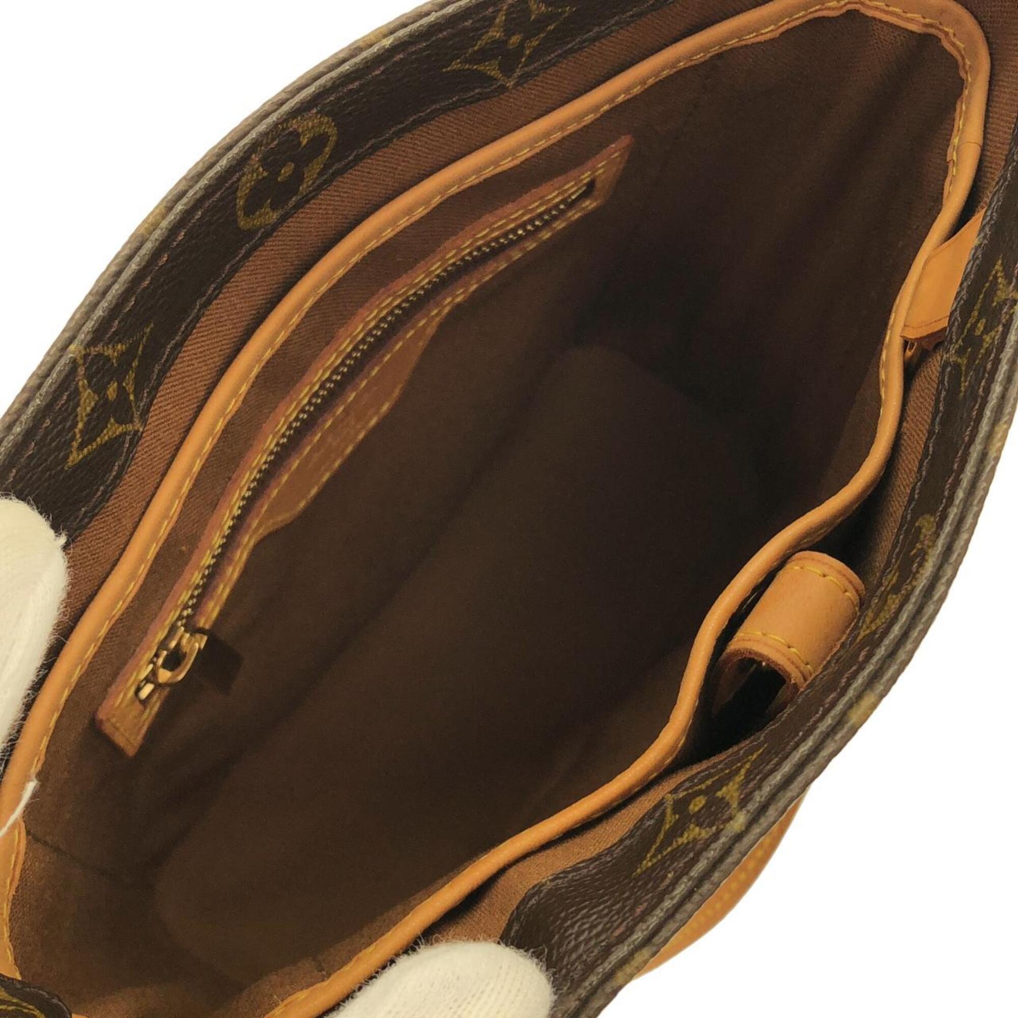 Louis Vuitton Marron Coated Canvas Handbag (Pre-Owned)