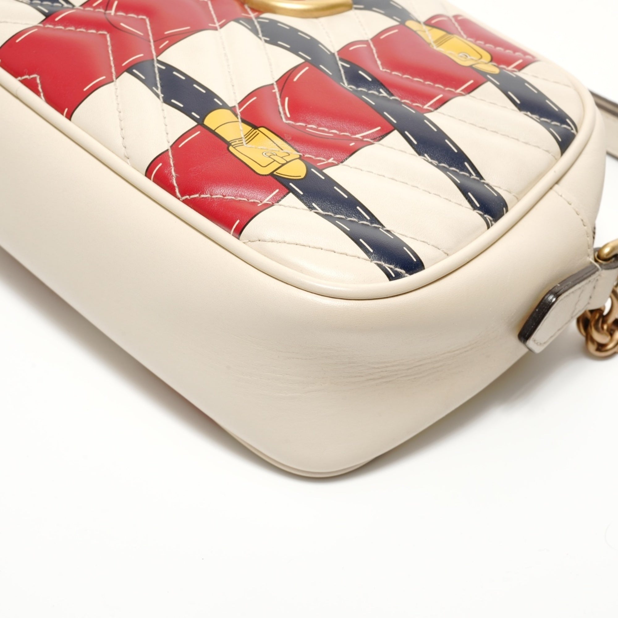 Gucci Gg Marmont Multi-Color Shoulder Bag (Pre-Owned)