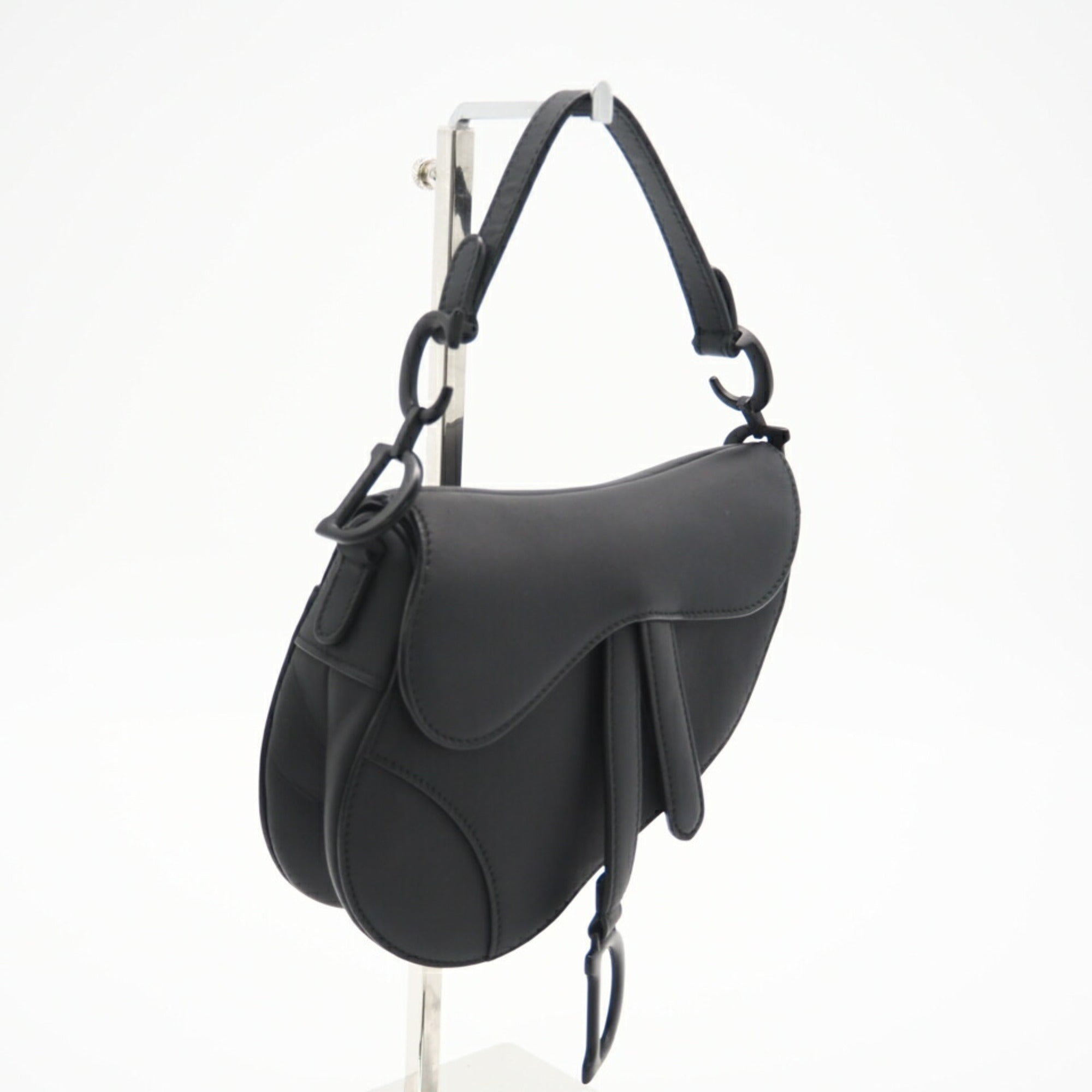 Christian Dior Black Leather Handbag (Pre-Owned)