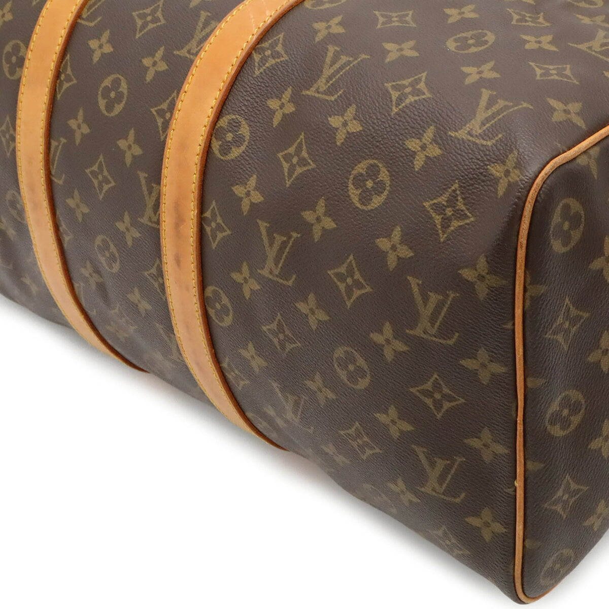 Louis Vuitton Brown Monogram Canvas Pvc Coated Canvas Boston Bag Handbag (Pre-Owned)