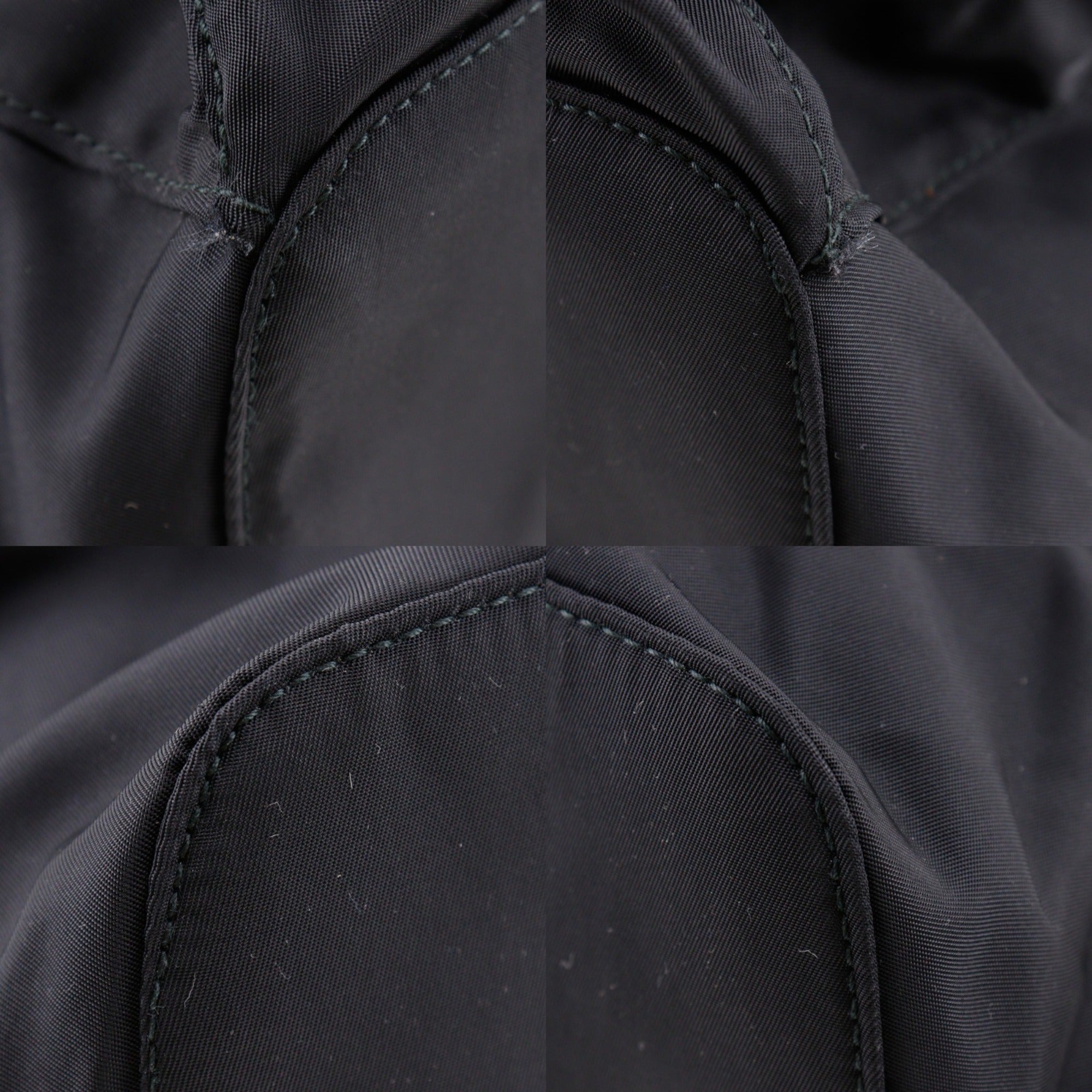 Prada Black Nero Nylon Backpack (Pre-Owned)