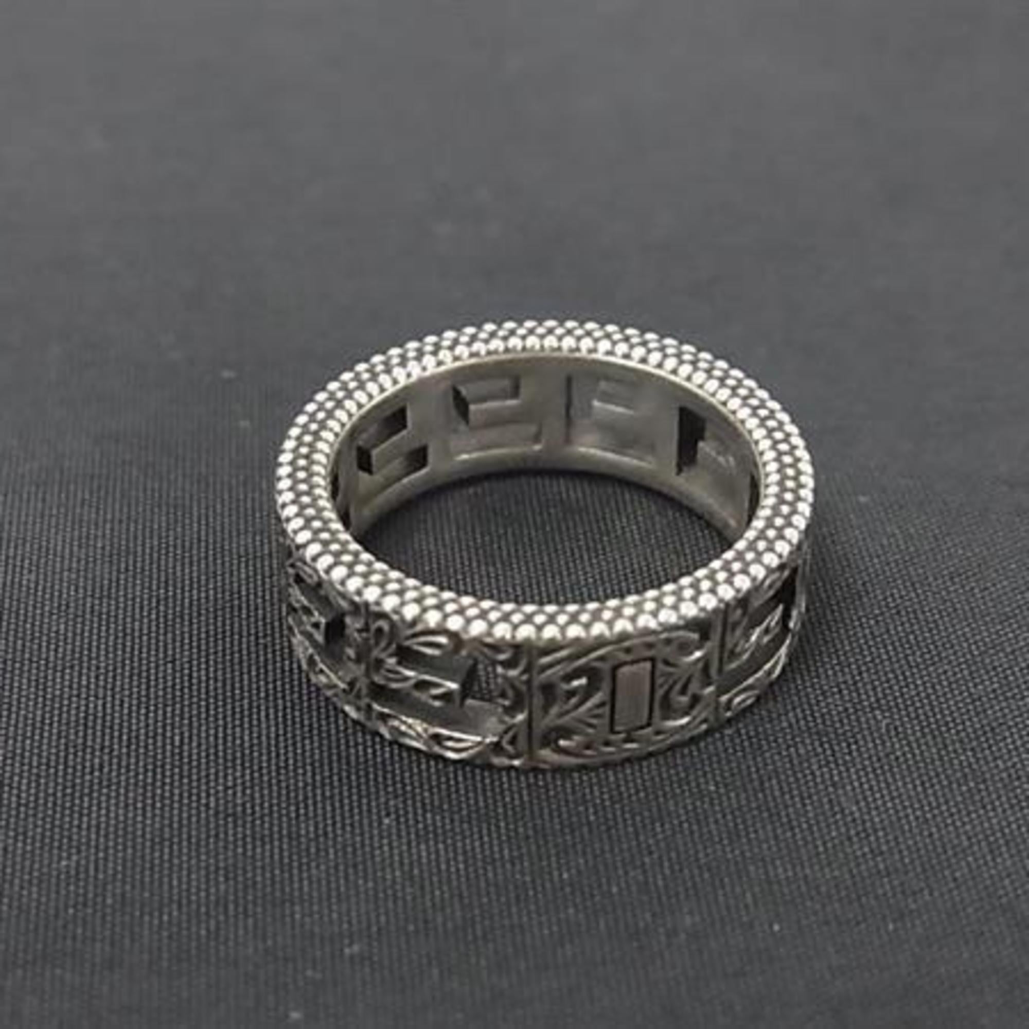 Gucci Silver Silver 925 Band Ring (Pre-Owned)