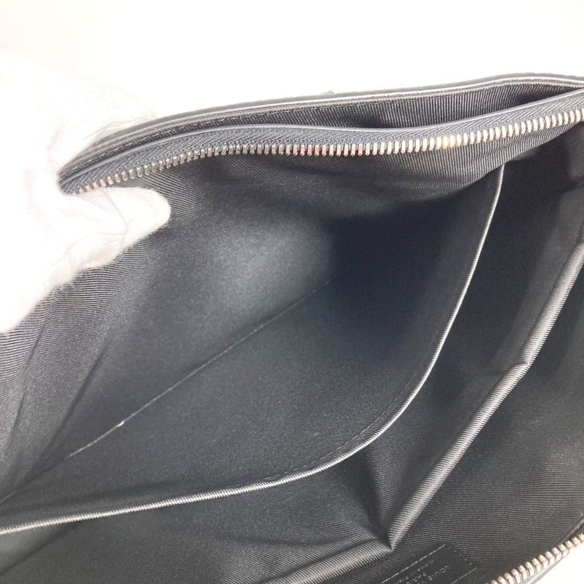 Louis Vuitton Black Damier Graphite Briefcase Handbag Shoulder Bag (Pre-Owned)