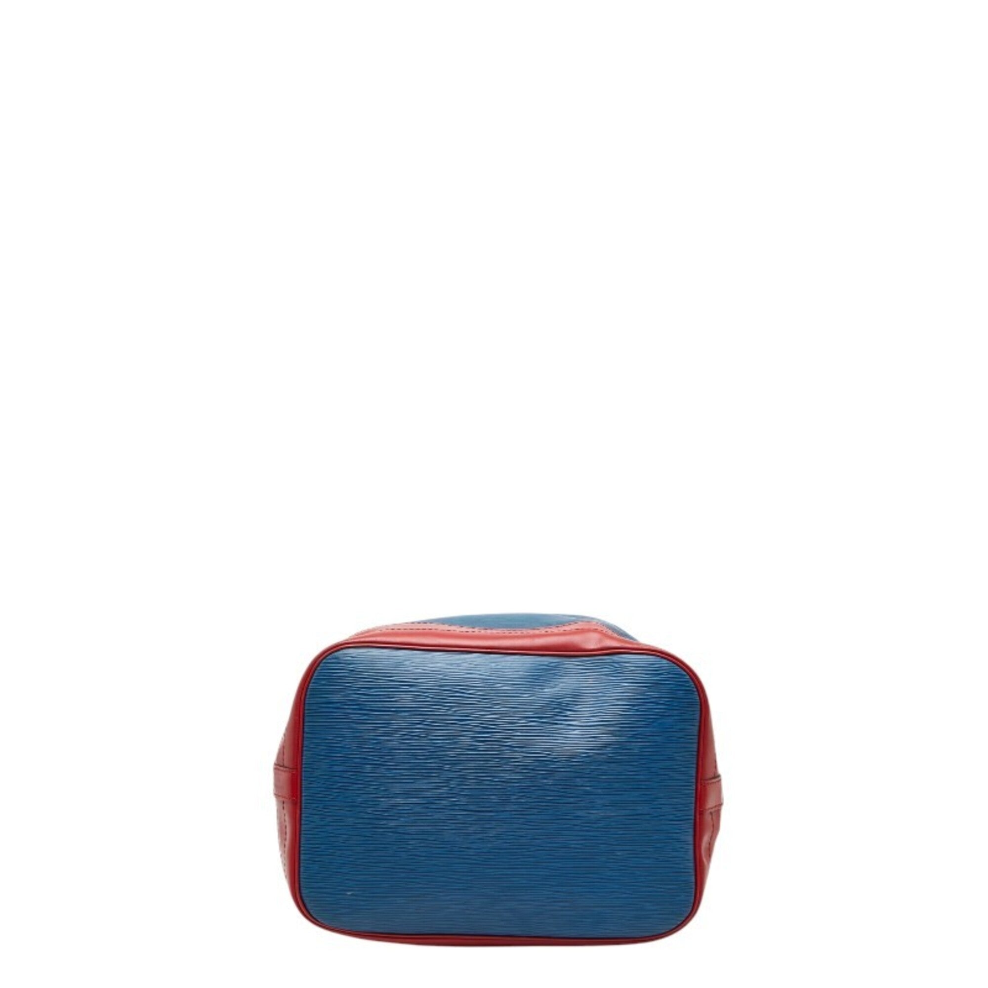 Louis Vuitton Epi Borneo Green Castilian Red Toledo Blue Leather Shoulder Bag (Pre-Owned)