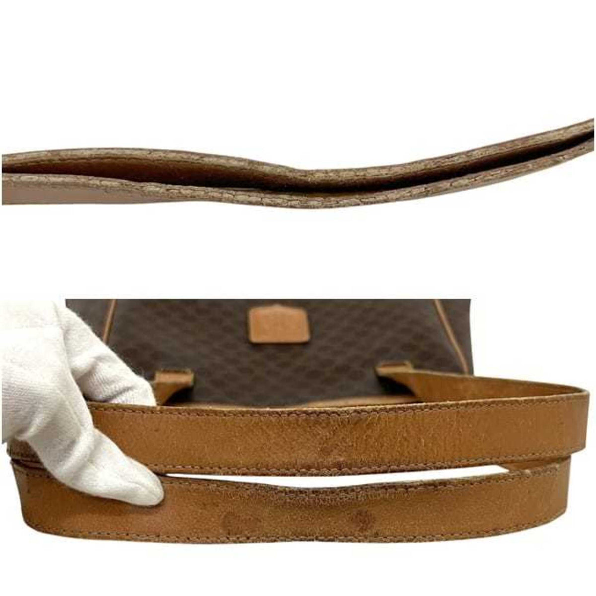 Celine Brown Pvc Tote Bag (Pre-Owned)