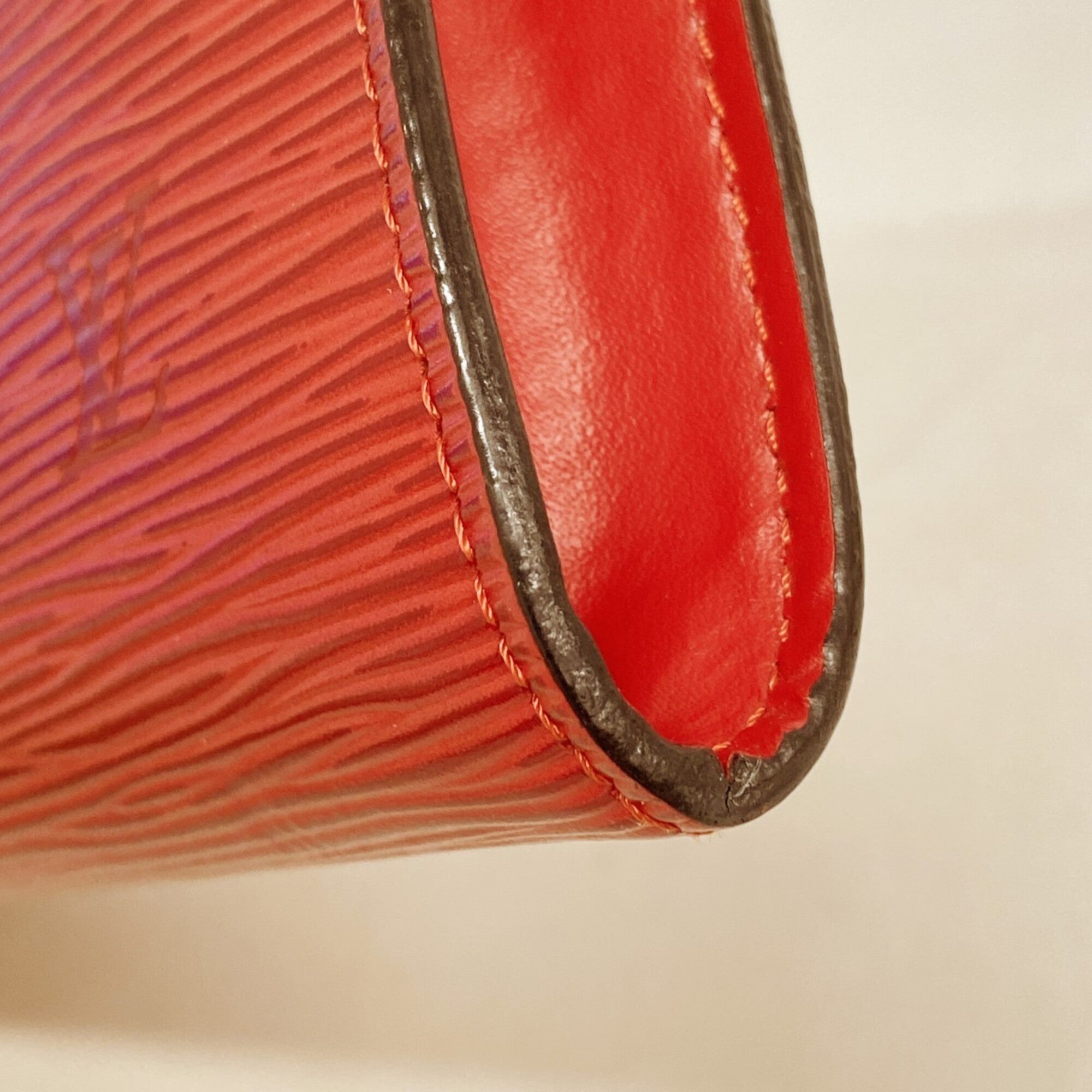 Louis Vuitton Castilian Red Pouch (Pre-Owned)