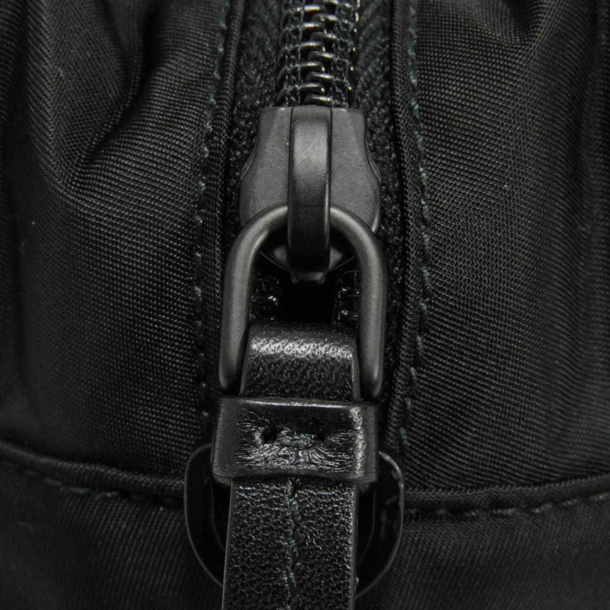 Prada Black Nero Nylon Shoulder Bag Sling Bag (Pre-Owned)