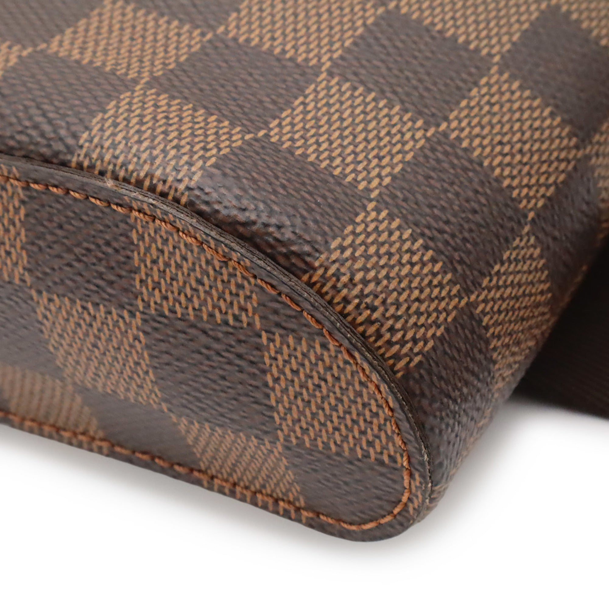 Louis Vuitton Damier Brown Pvc Shoulder Bag Sling Bag (Pre-Owned)